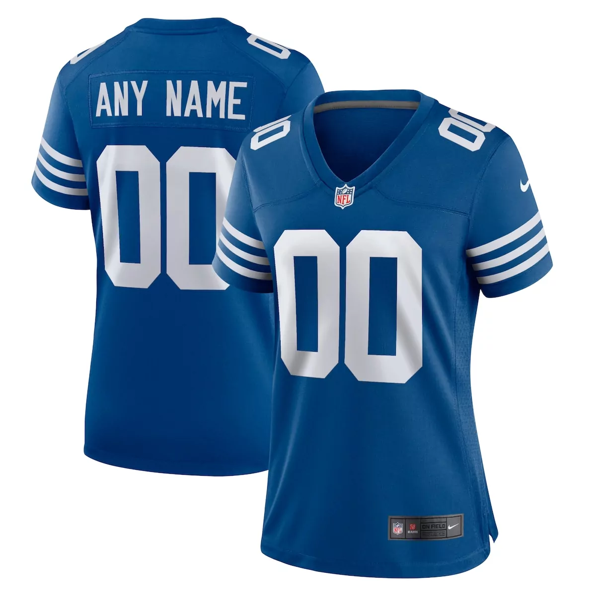 indianapolis colts royal alternate custom jersey w79