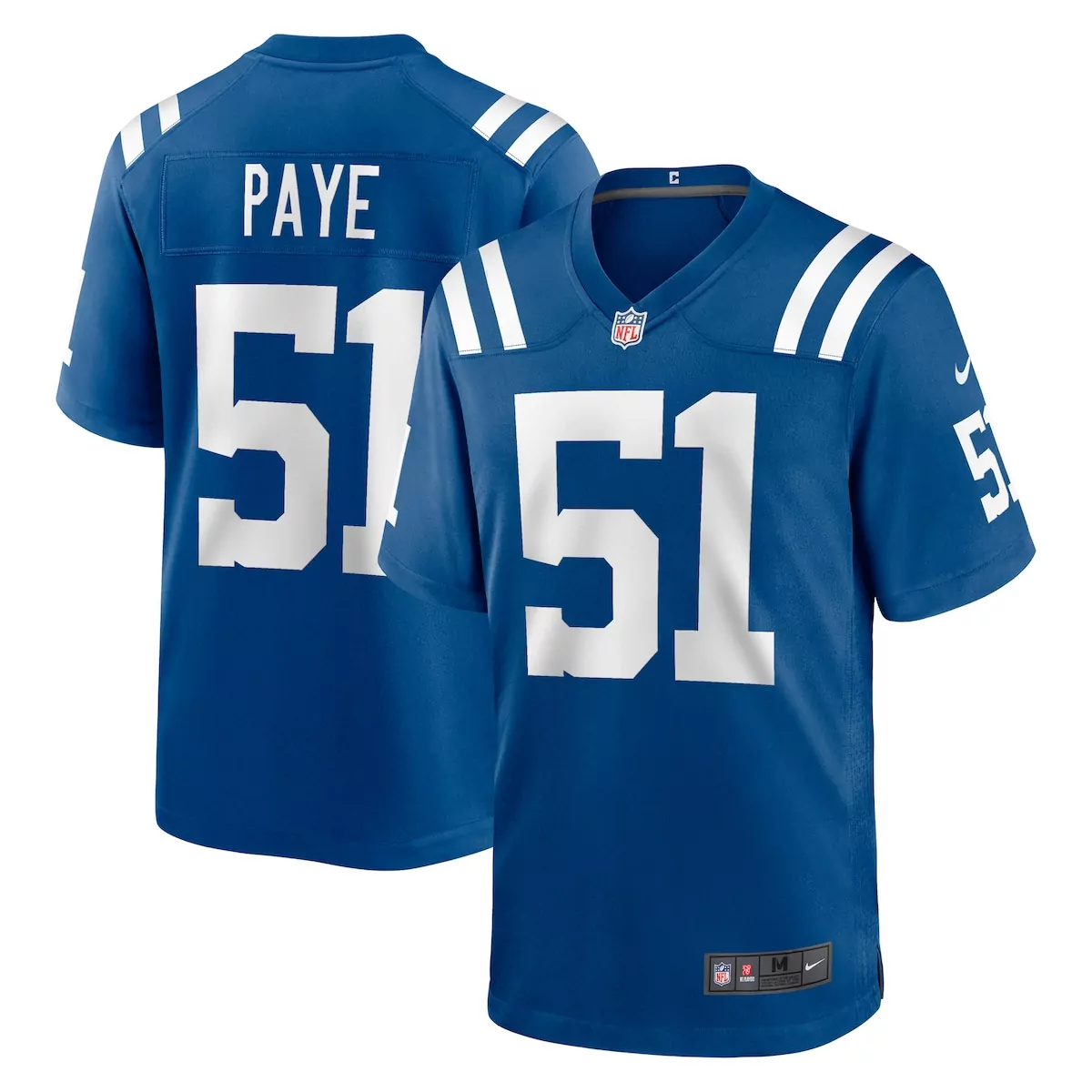 indianapolis colts royal alternate custom jersey w79