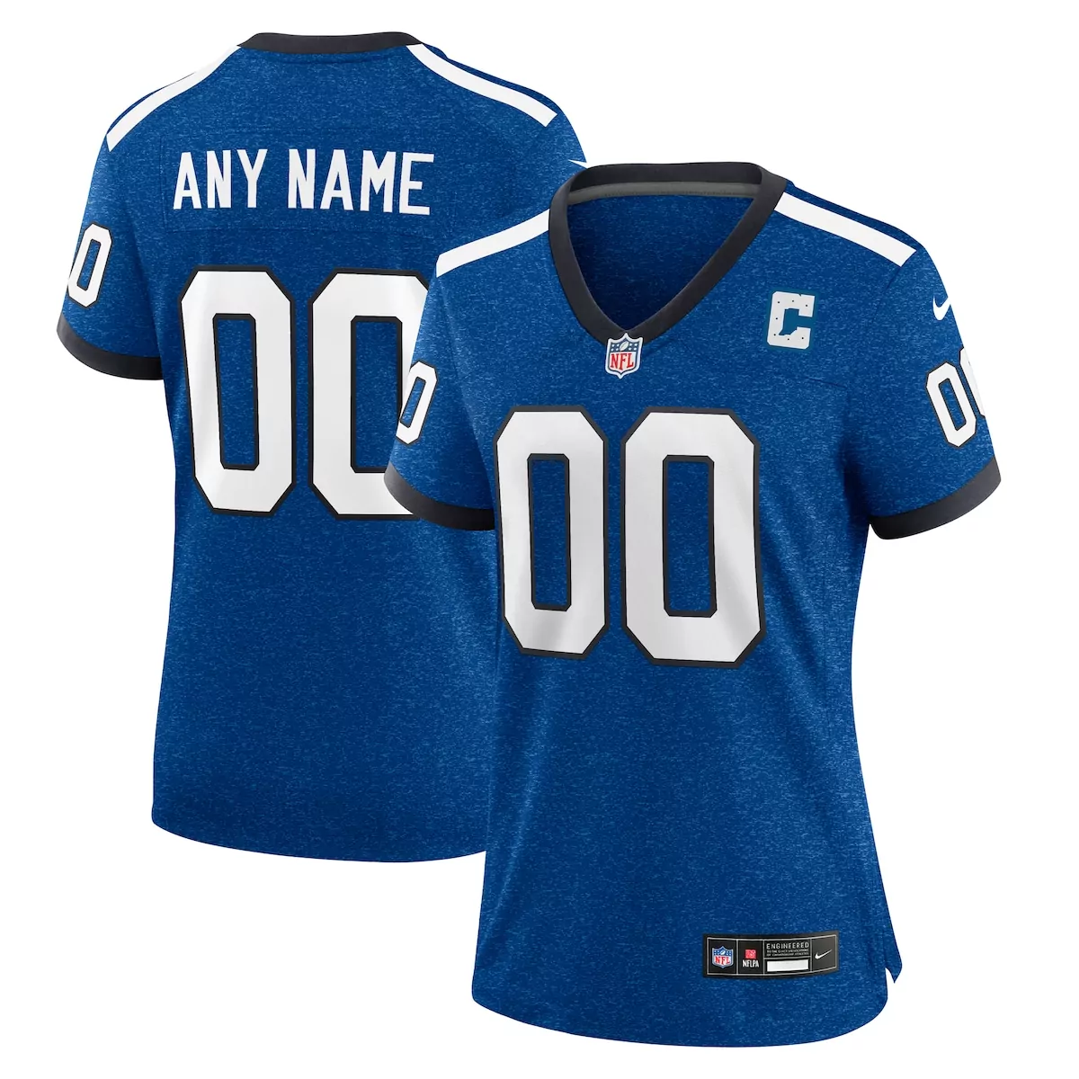 indianapolis colts royal indiana nights alternate custom game jersey