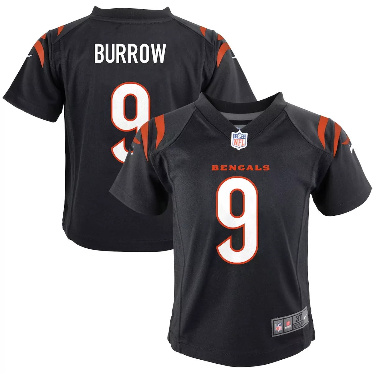 cincinnati bengals joe burrow white game jersey zkw