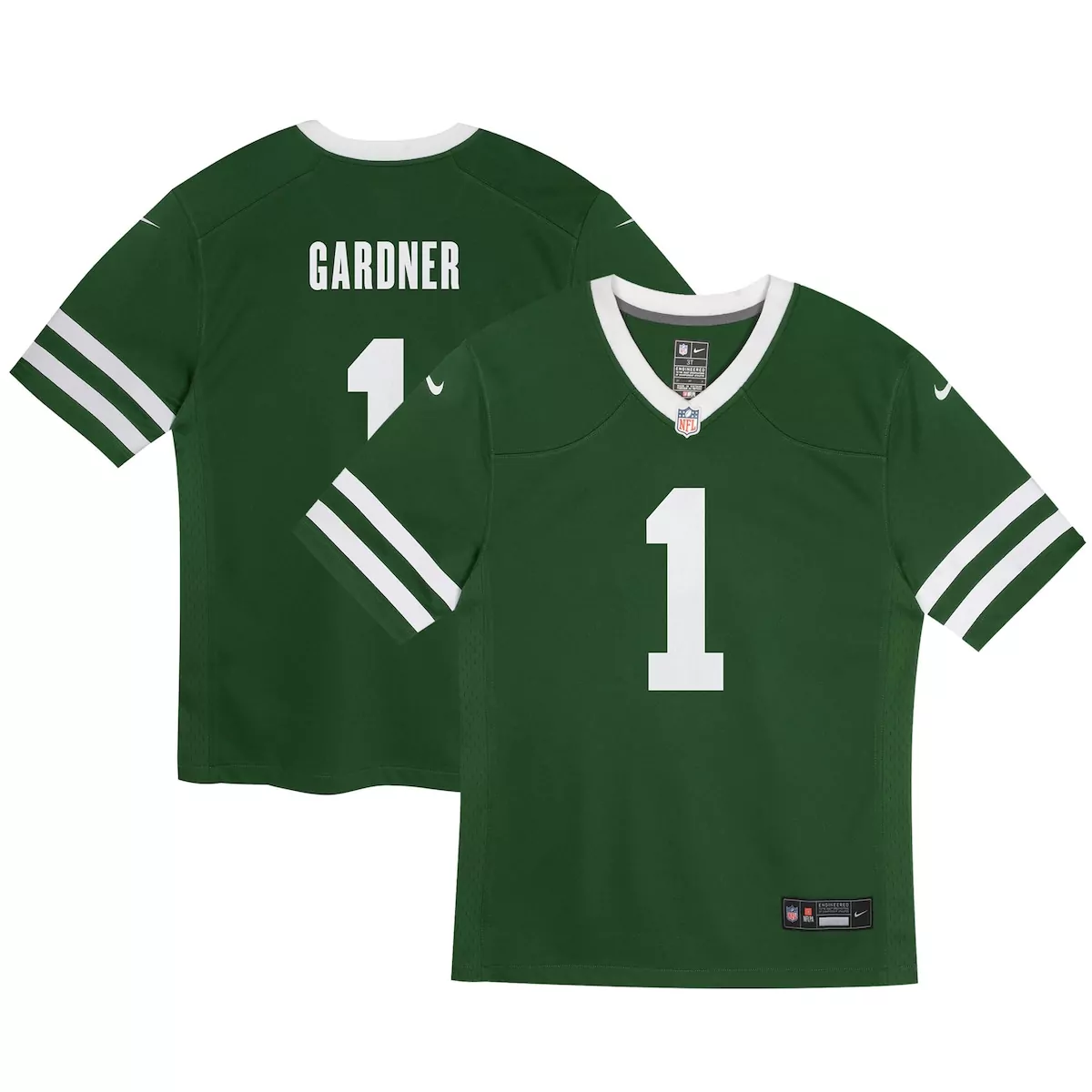 preschool new york jets aaron rodgers legacy green game jersey
