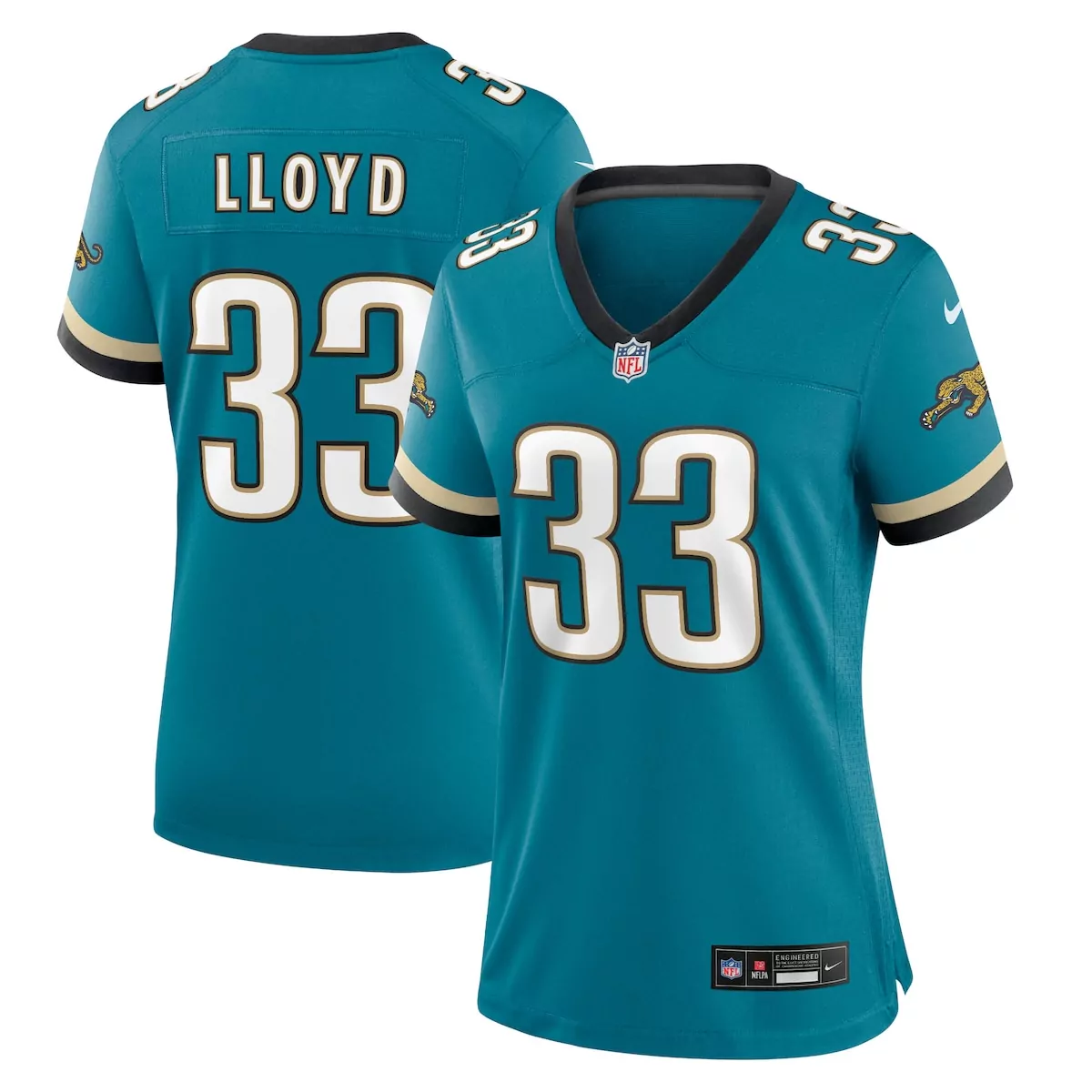 Devin Lloyd Jacksonville Jaguars Teal Alternate 2 Prowler Throwback Jersey | Stylish Fan Gear for Men, Women & Youth