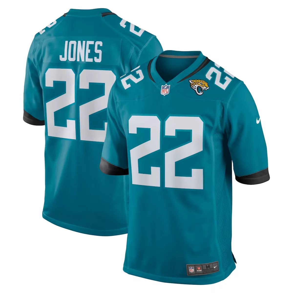 jacksonville jaguars jarrian jones teal team game jersey vsa