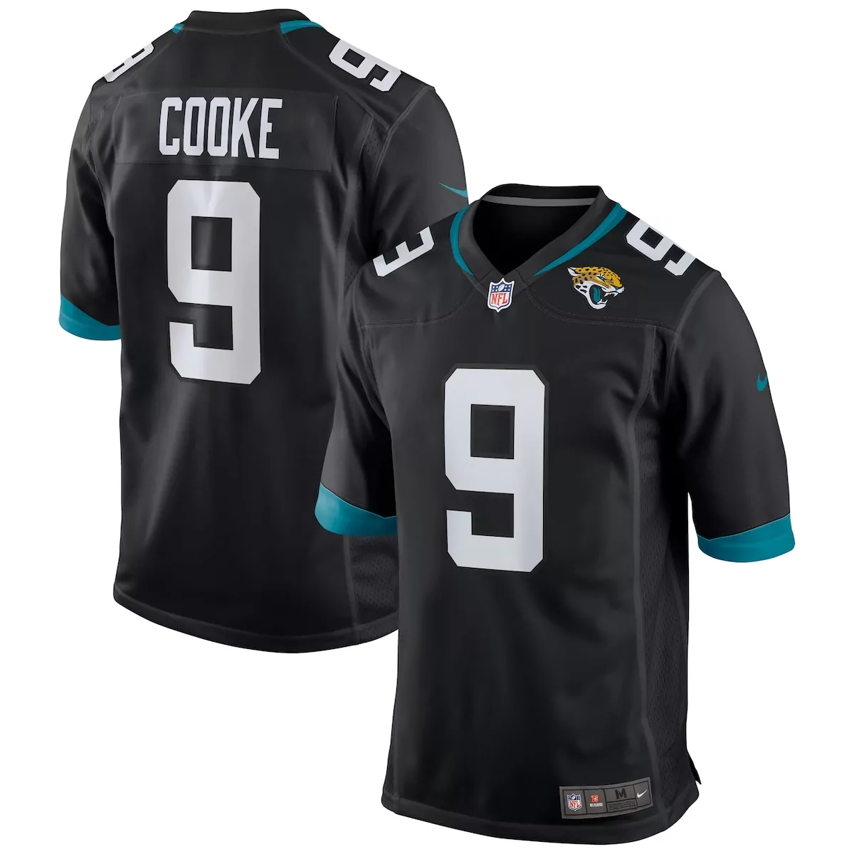 jacksonville jaguars logan cooke black game jersey