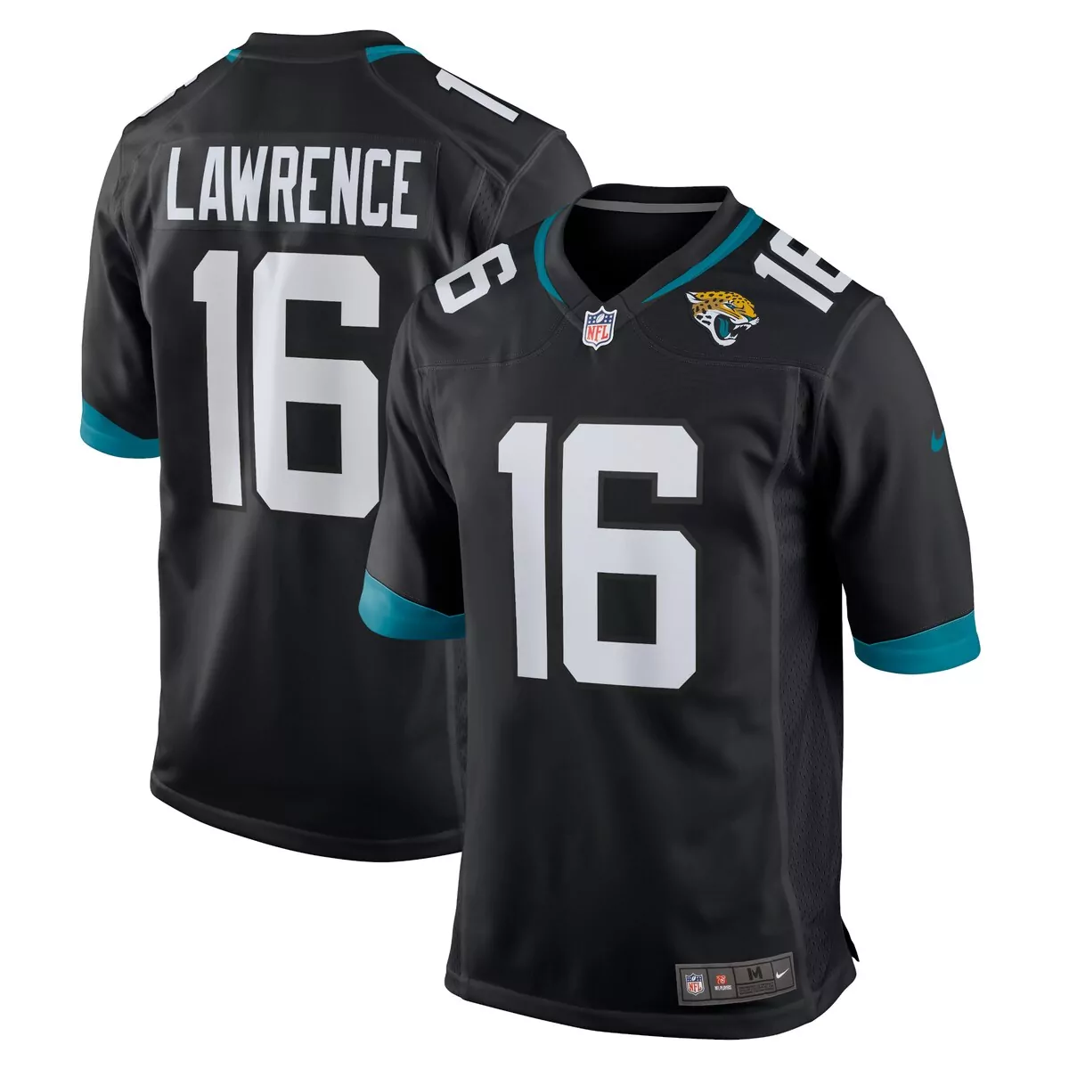 infant jacksonville jaguars trevor lawrence teal alternate prowler throwback player game jersey