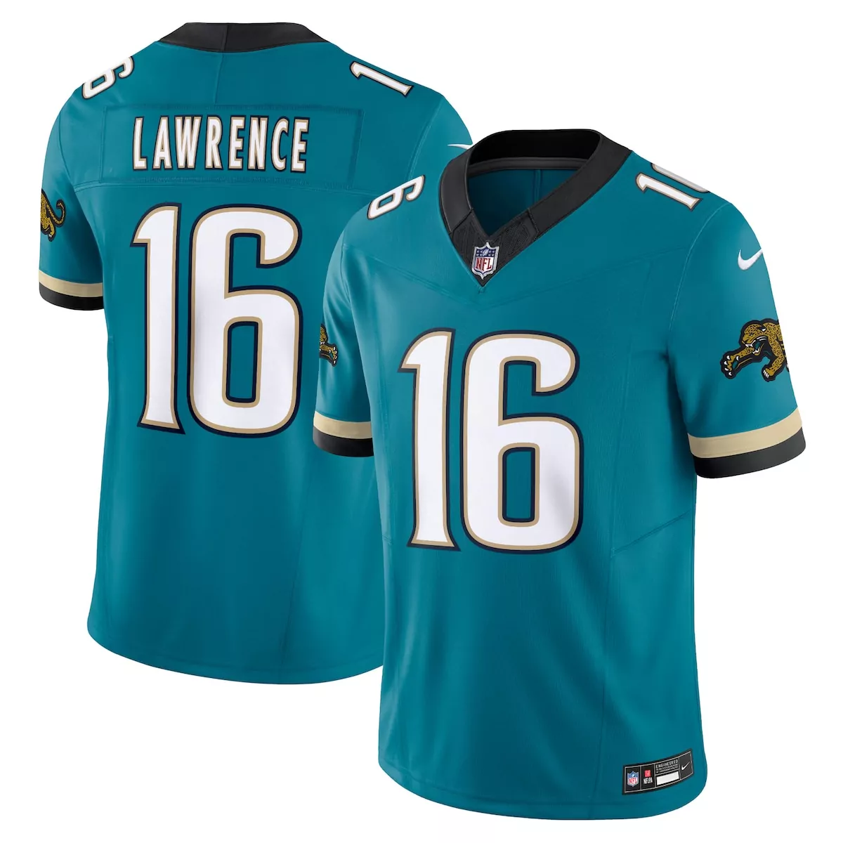 jacksonville jaguars trevor lawrence teal prowler throwback vapor f u s e limited jersey s0k