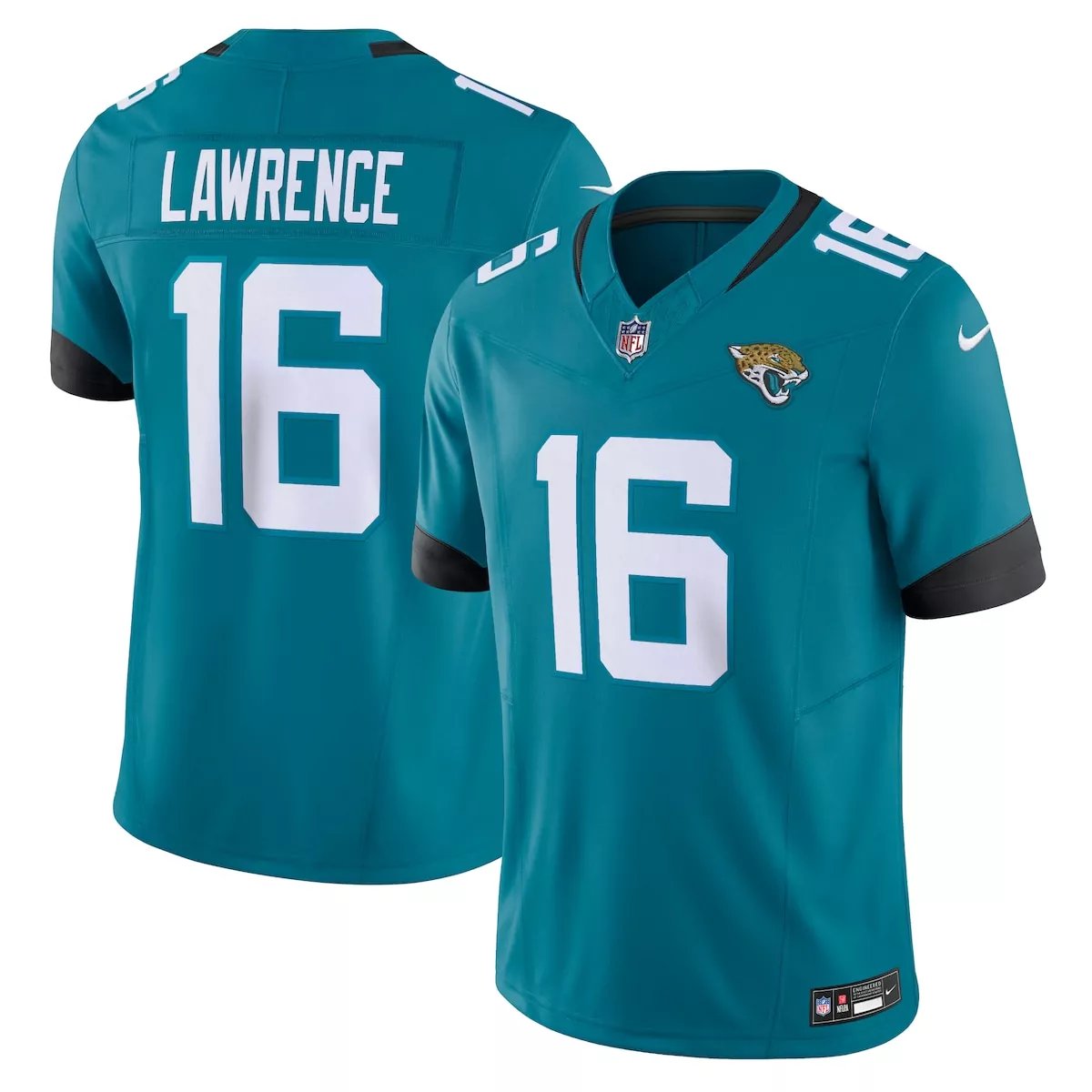 jacksonville jaguars trevor lawrence teal prowler throwback vapor f u s e limited jersey s0k