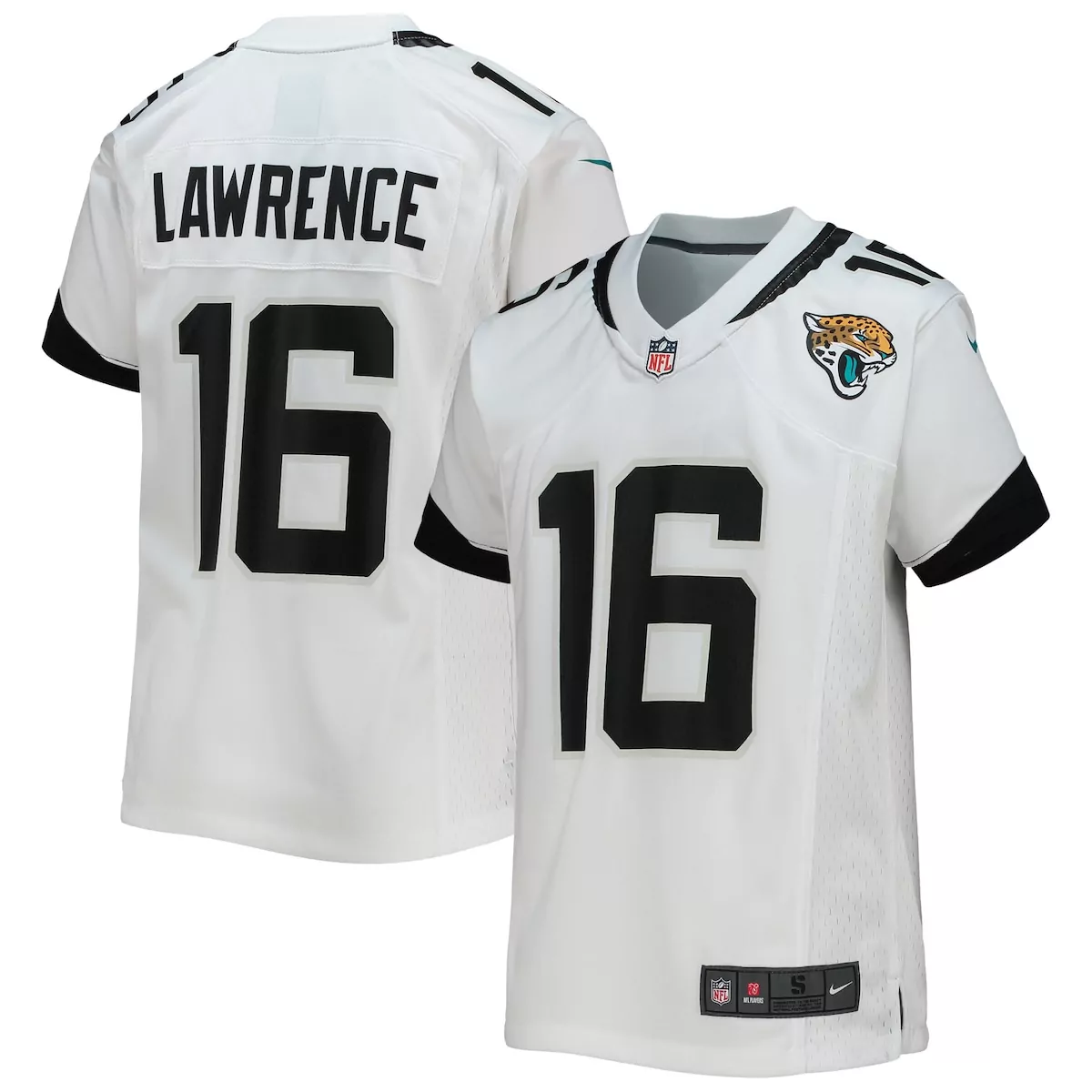 jacksonville jaguars trevor lawrence white game jersey 6h2