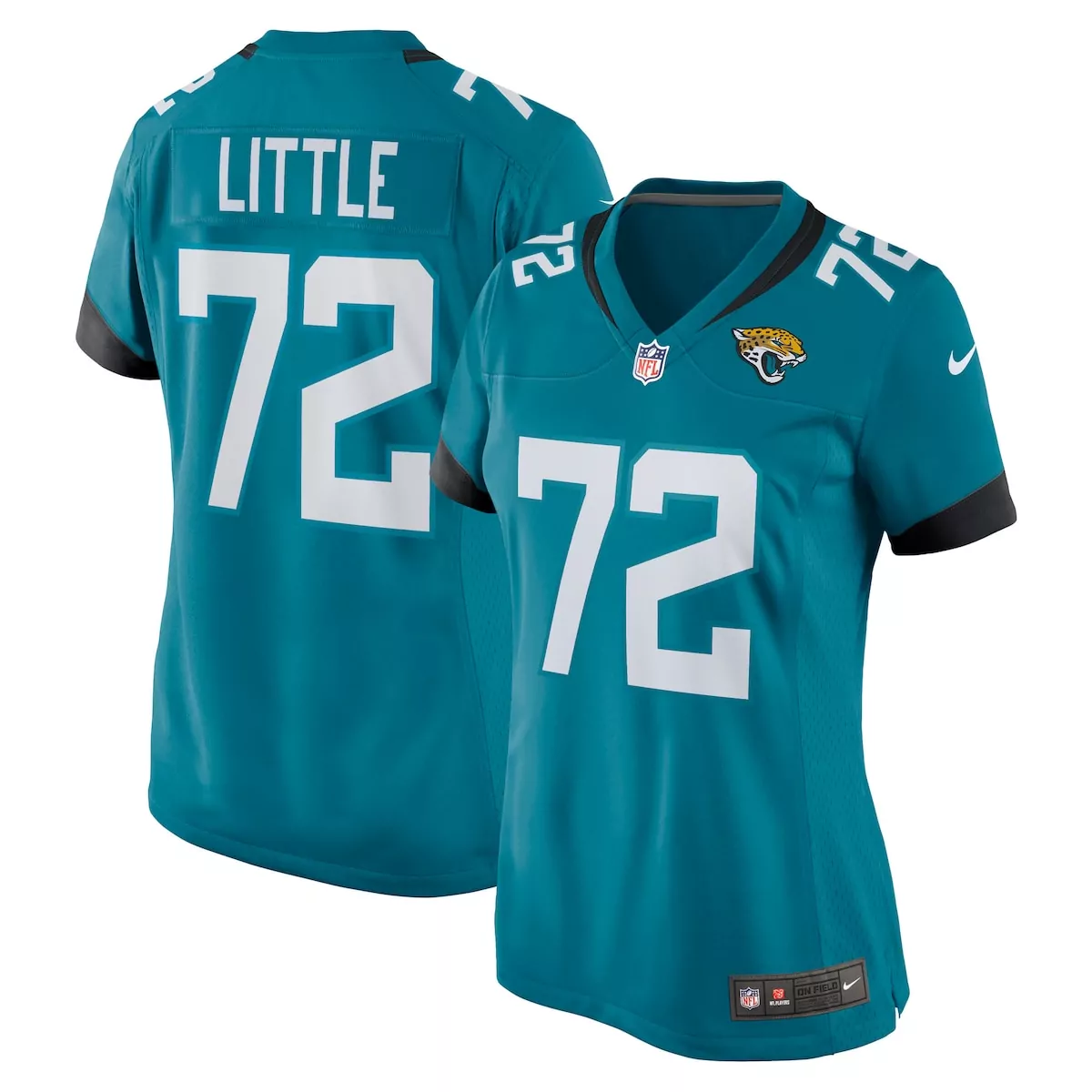 jacksonville jaguars ventrell miller teal game jersey odt