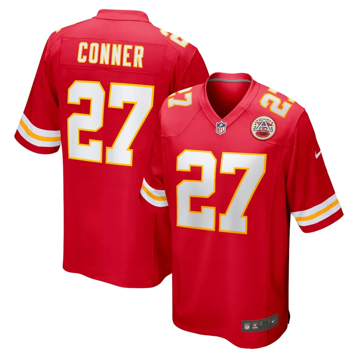 kansas city chiefs chamarri conner red game jersey rbo