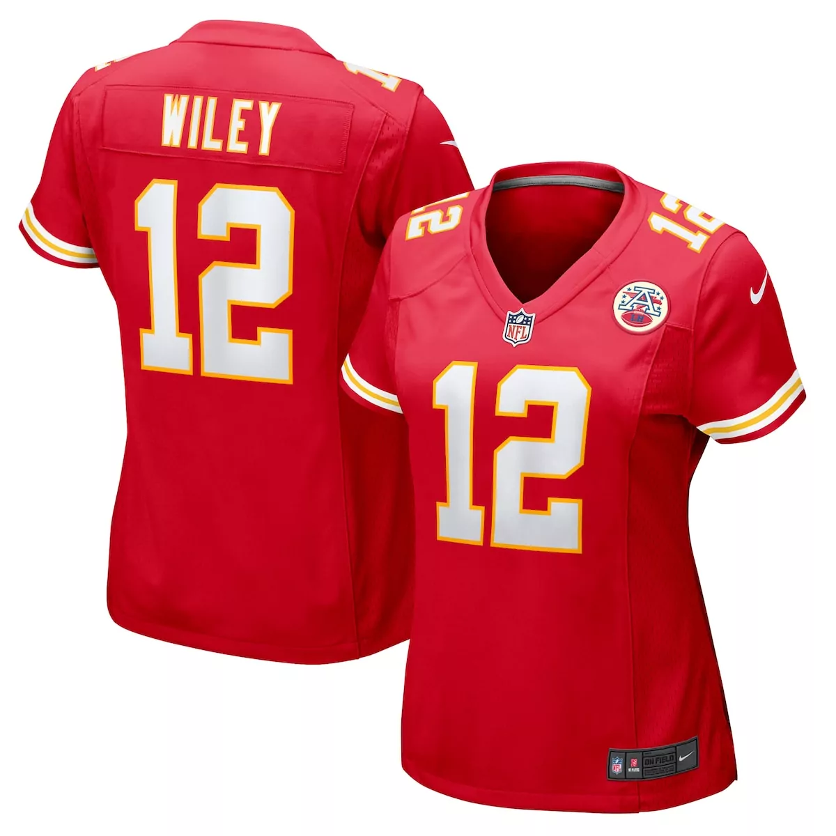 kansas city chiefs james winchester red game jersey gc7