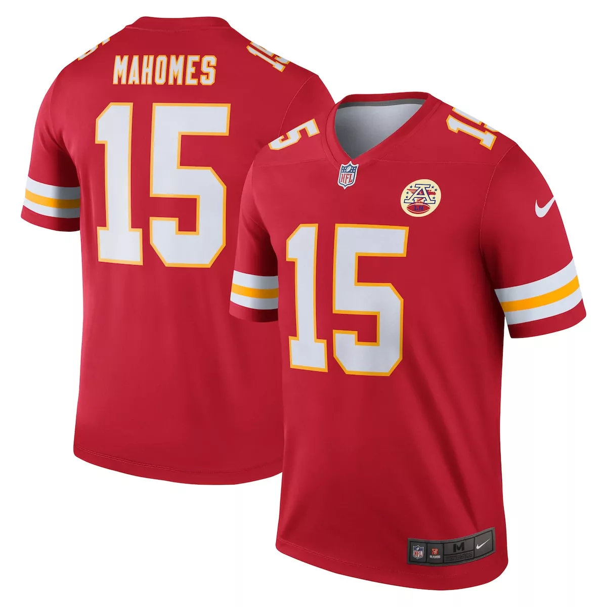 kansas city chiefs patrick mahomes red legend player performance top