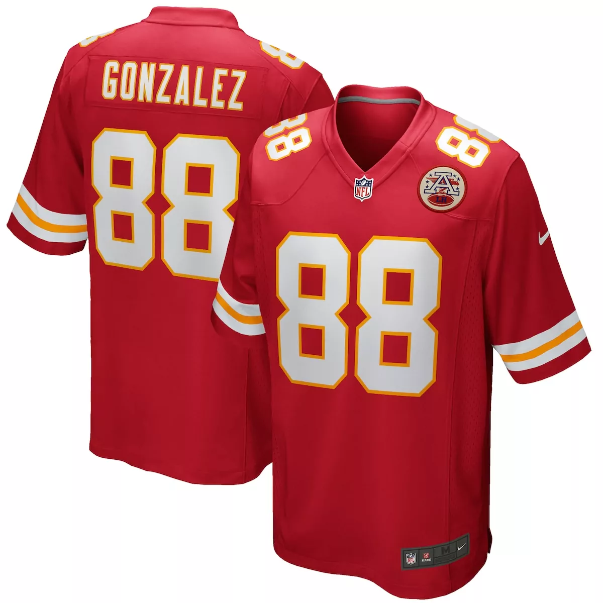 kansas city chiefs robert tonyan red team game jersey