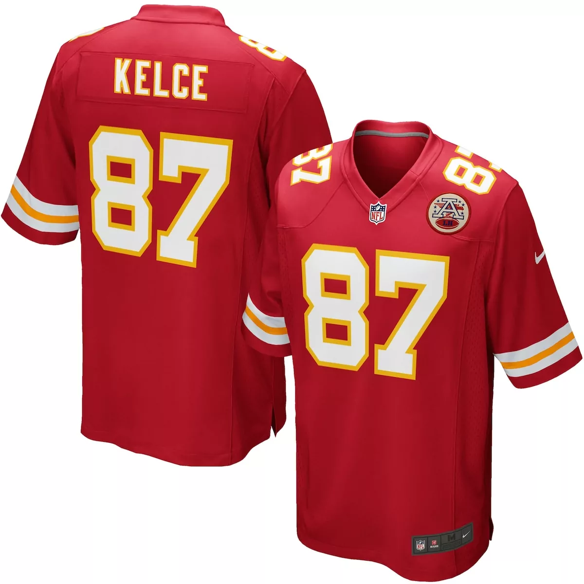 kansas city chiefs travis kelce olive 2025 salute to service limited jersey cn6