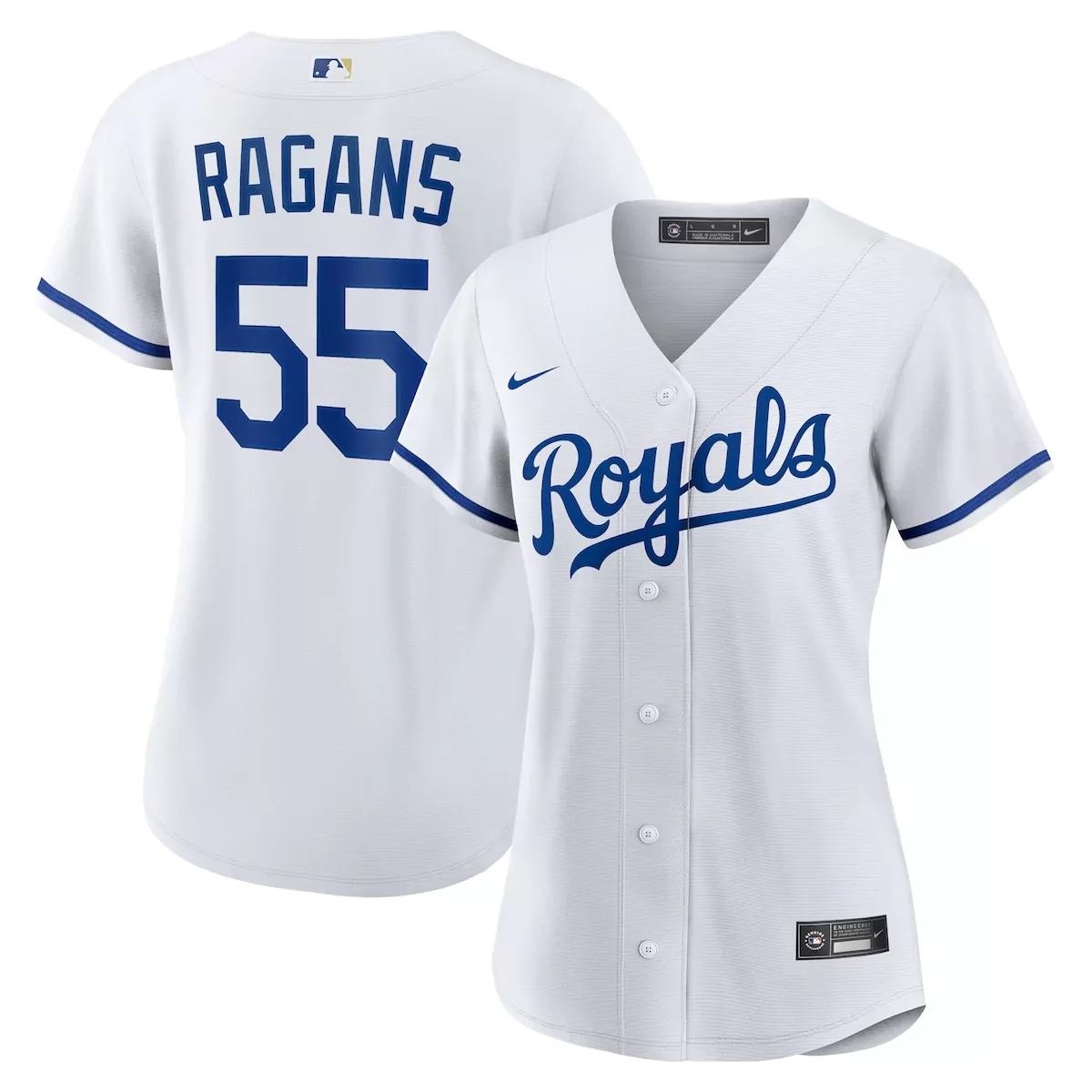 kansas city royals cole ragans white home jersey 2yu