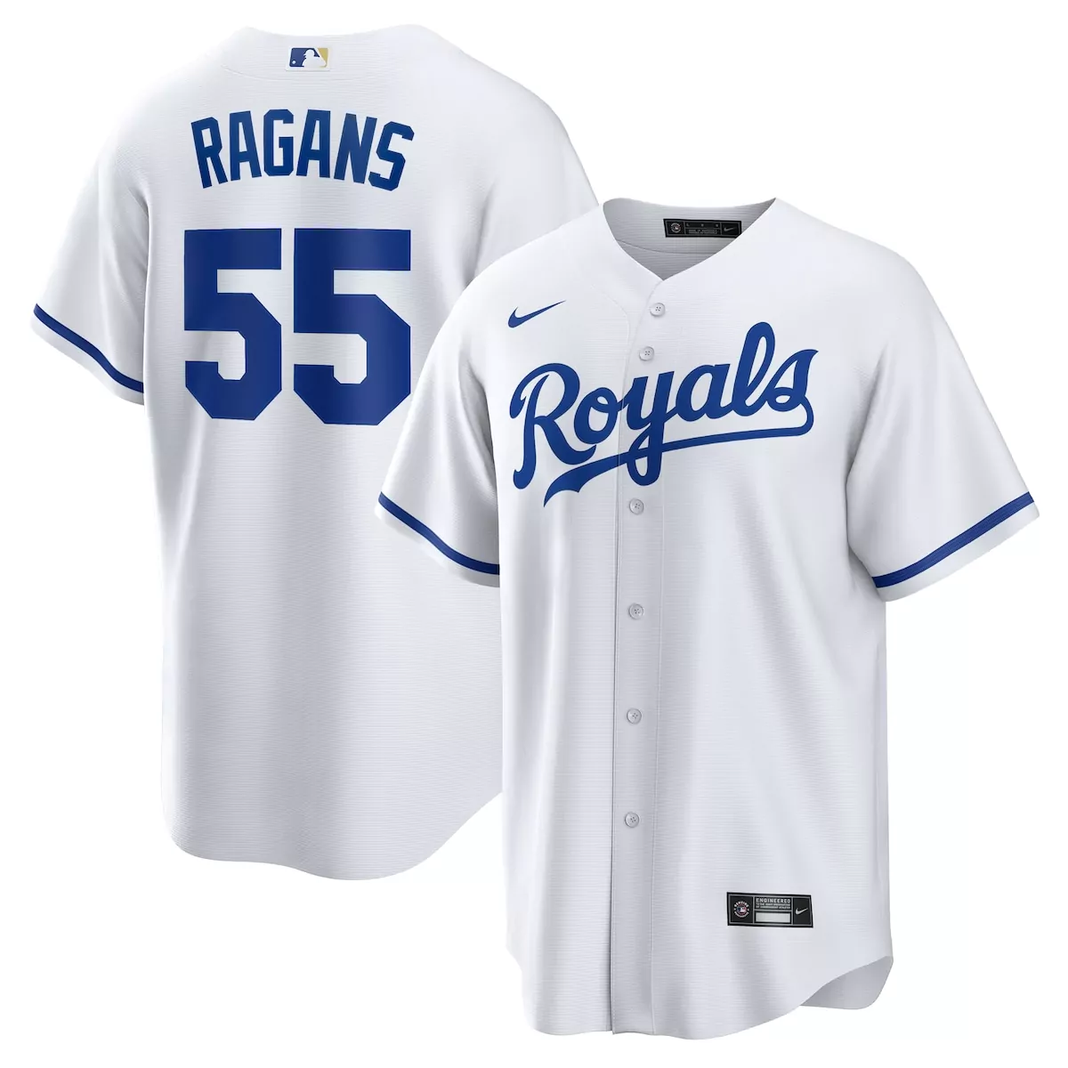 kansas city royals cole ragans white home jersey 2yu
