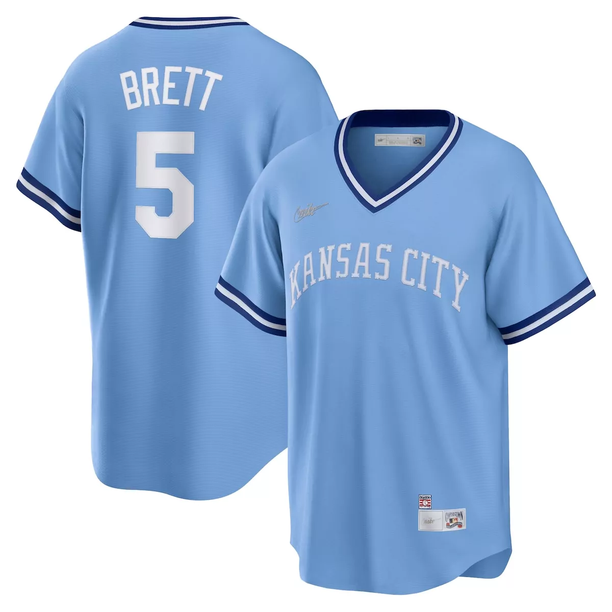 kansas city royals white home team jersey
