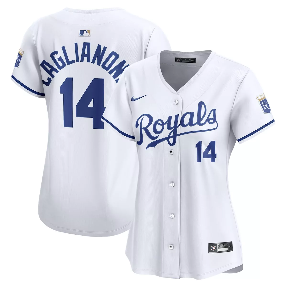 kansas city royals jac caglianone white home limited player jersey r8q
