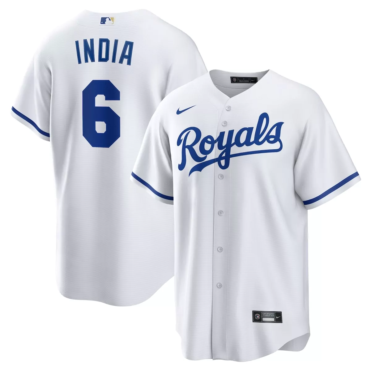 kansas city royals jac caglianone white home limited player jersey r8q