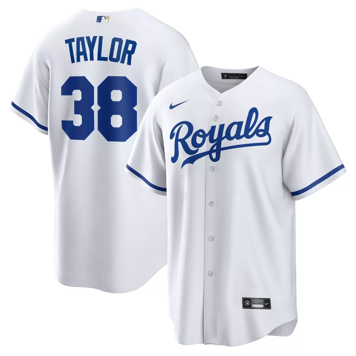 kansas city royals jac caglianone white home limited player jersey r8q