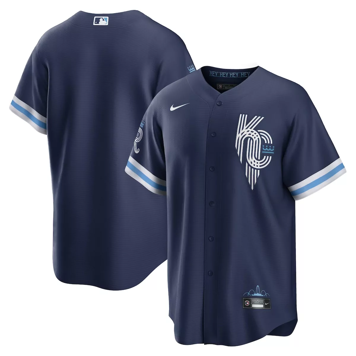 kansas city royals light blue cooperstown collection limited jersey
