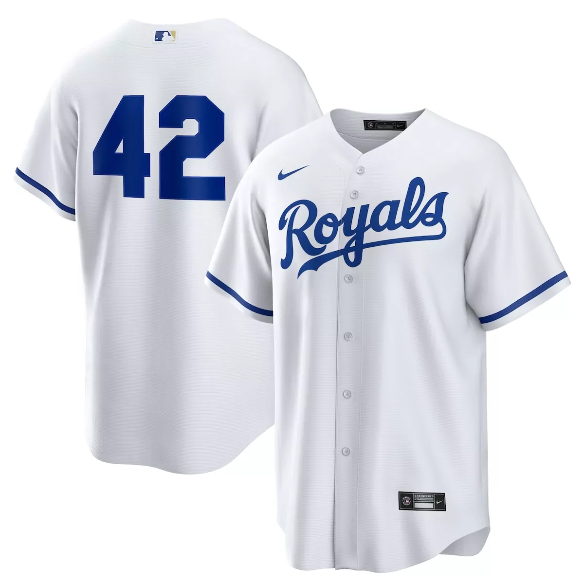 kansas city royals white custom jersey jdq