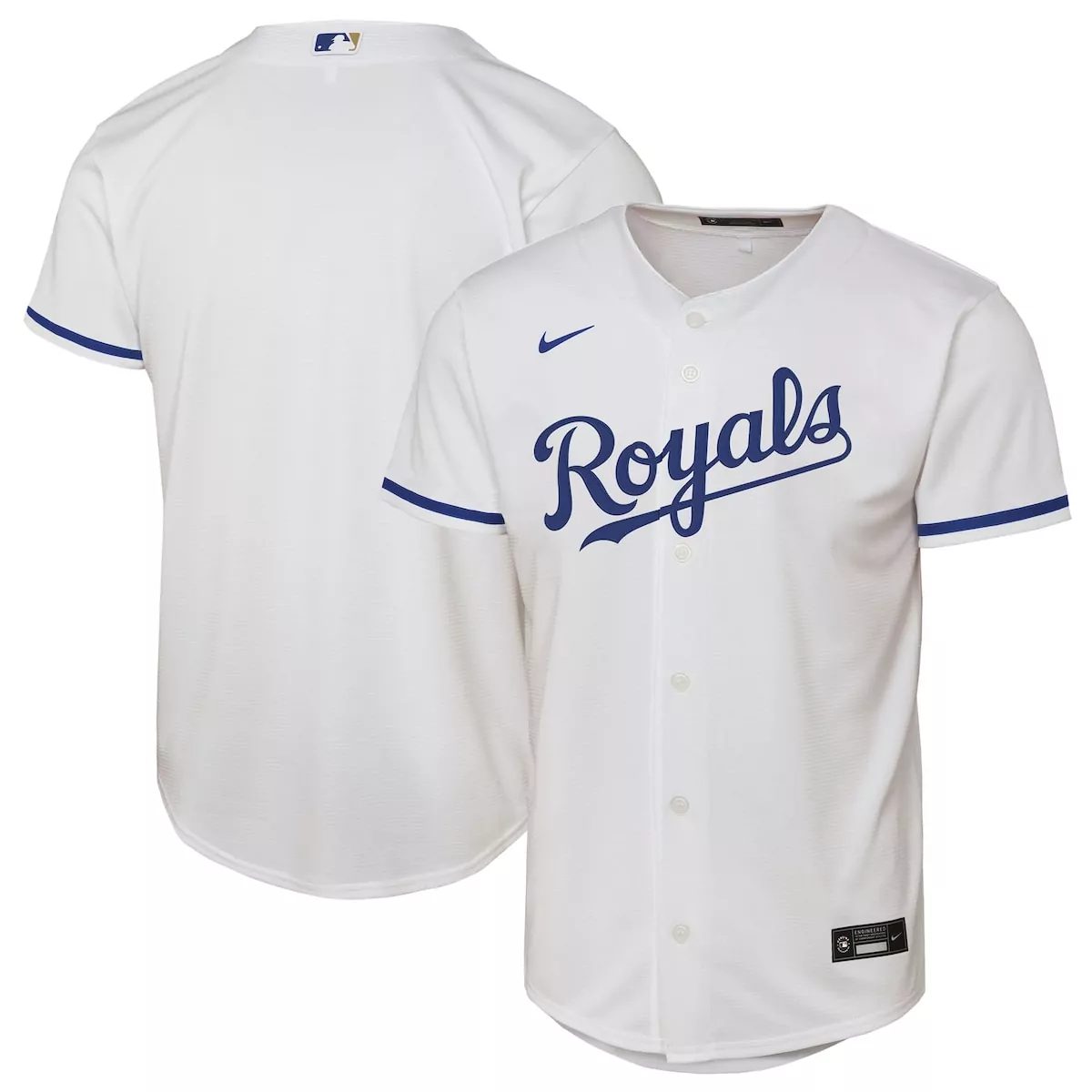 kansas city royals white home jersey