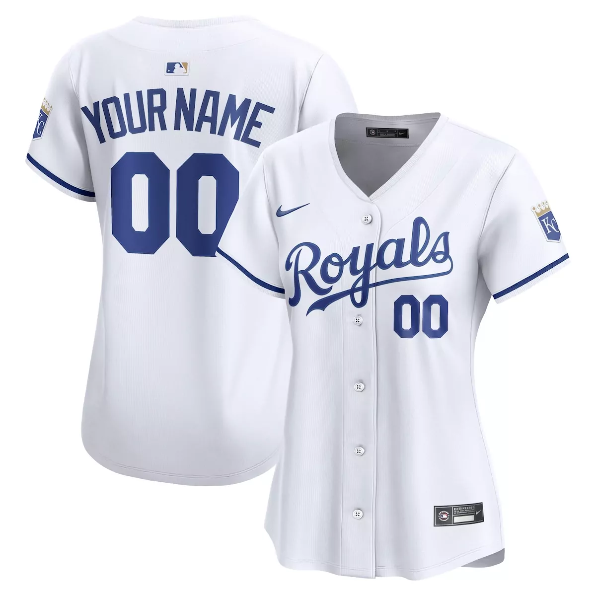 kansas city royals white home jersey