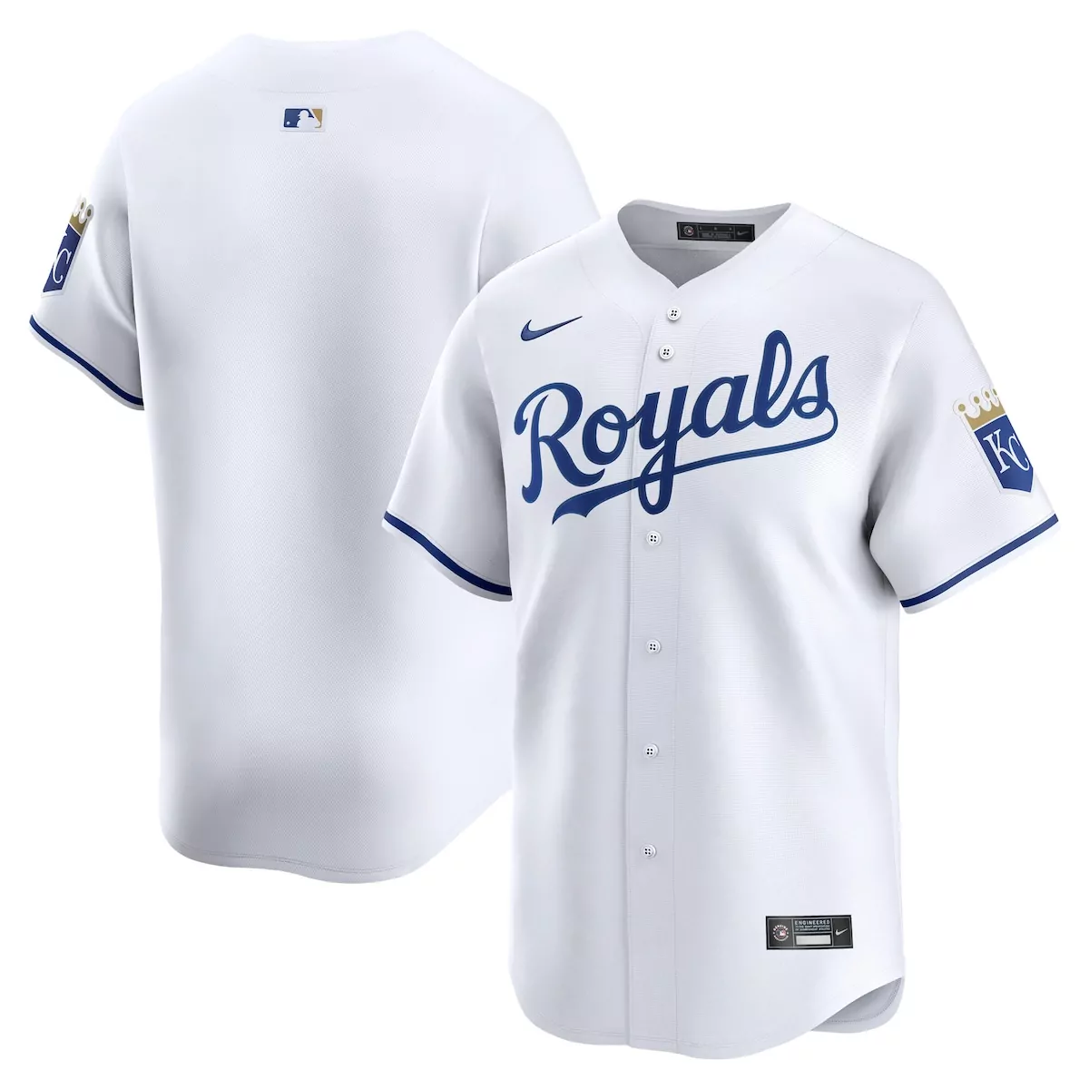 kansas city royals white home limited jersey 9j5