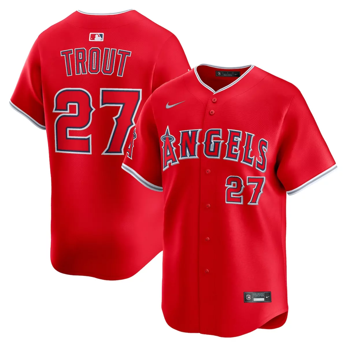 los angeles angels mike trout cream city connect limited player jersey