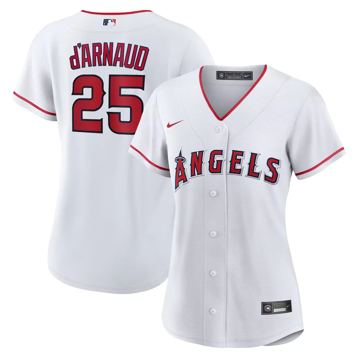 los angeles angels white home limited custom jersey pgf