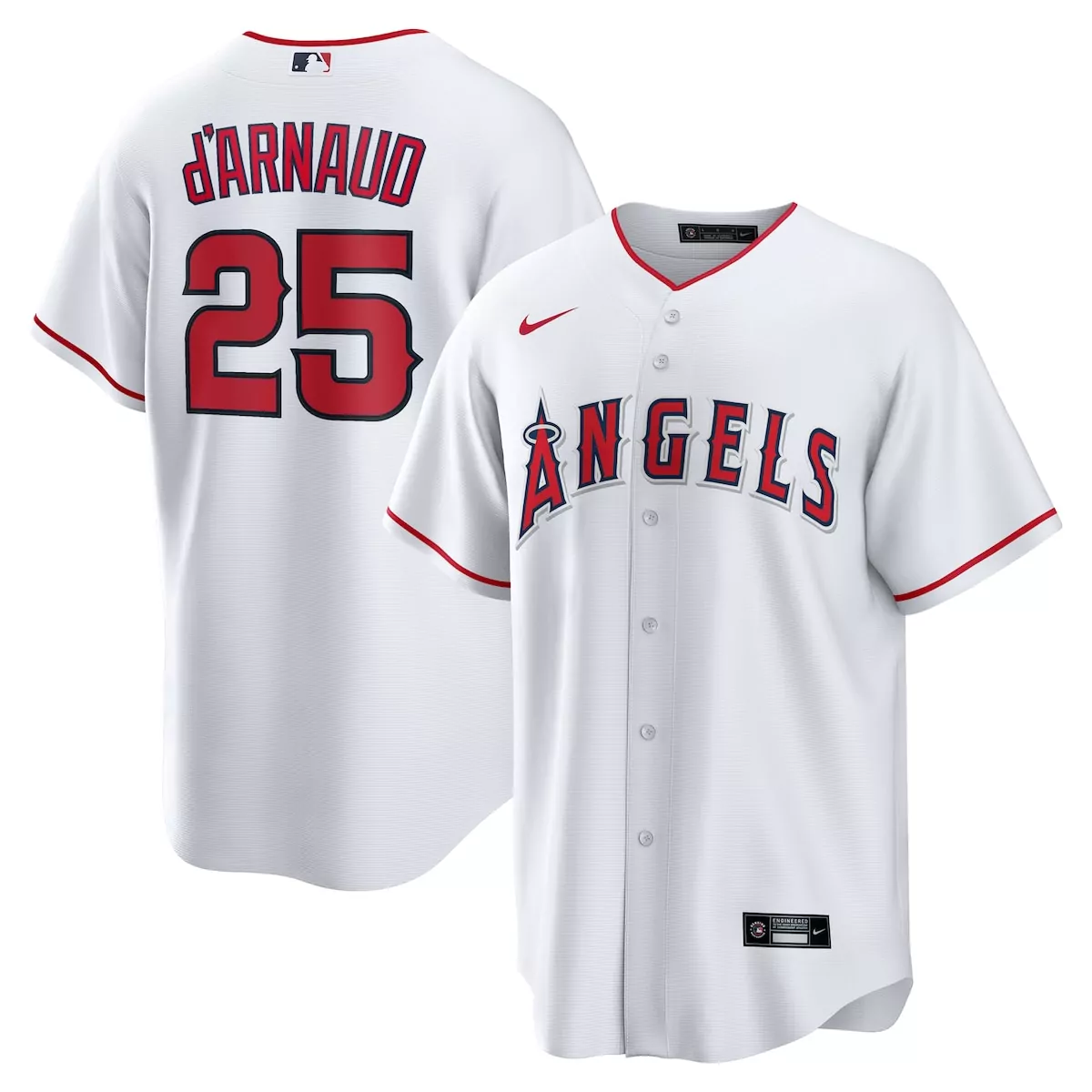 los angeles angels white home limited custom jersey pgf