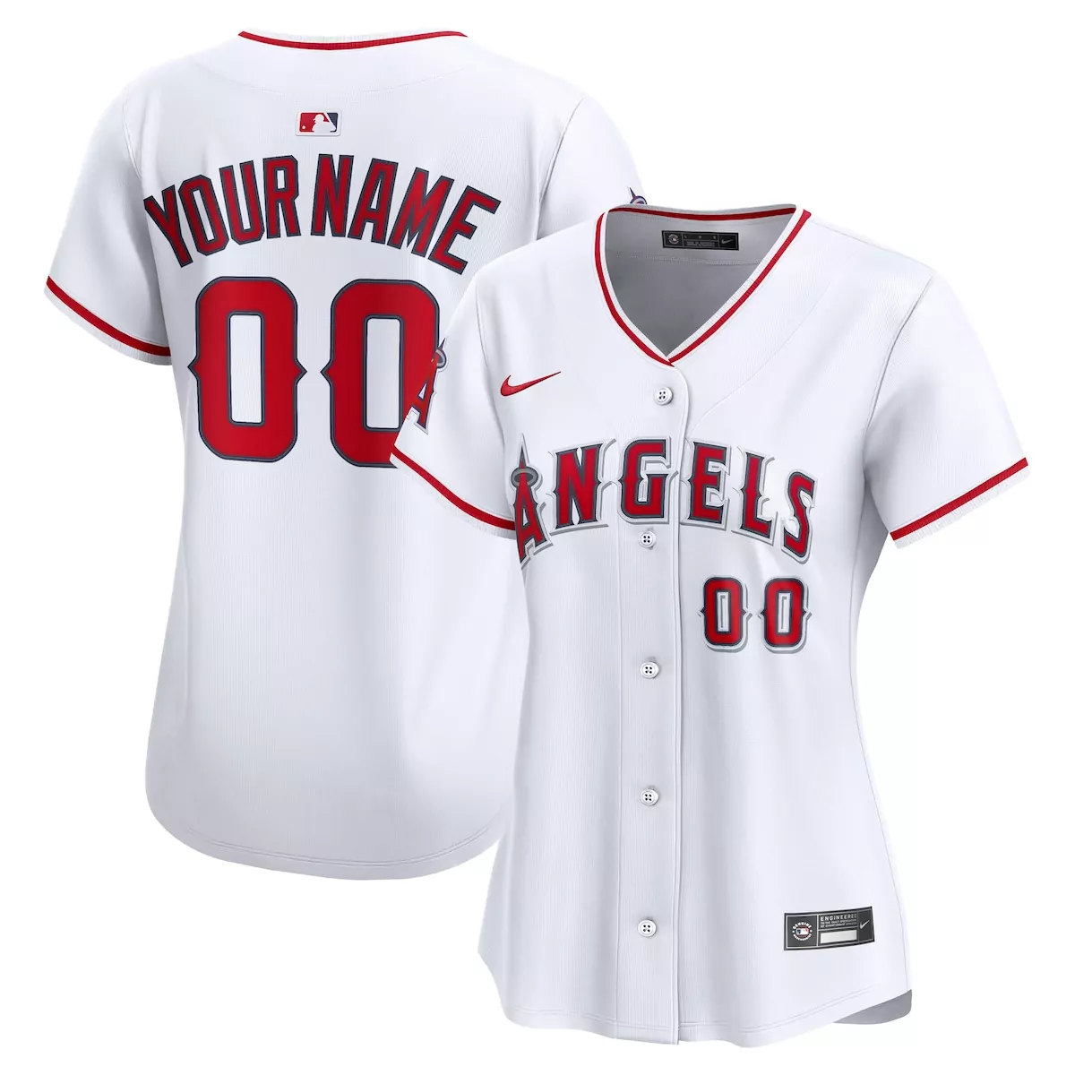 los angeles angels white home limited custom jersey pgf