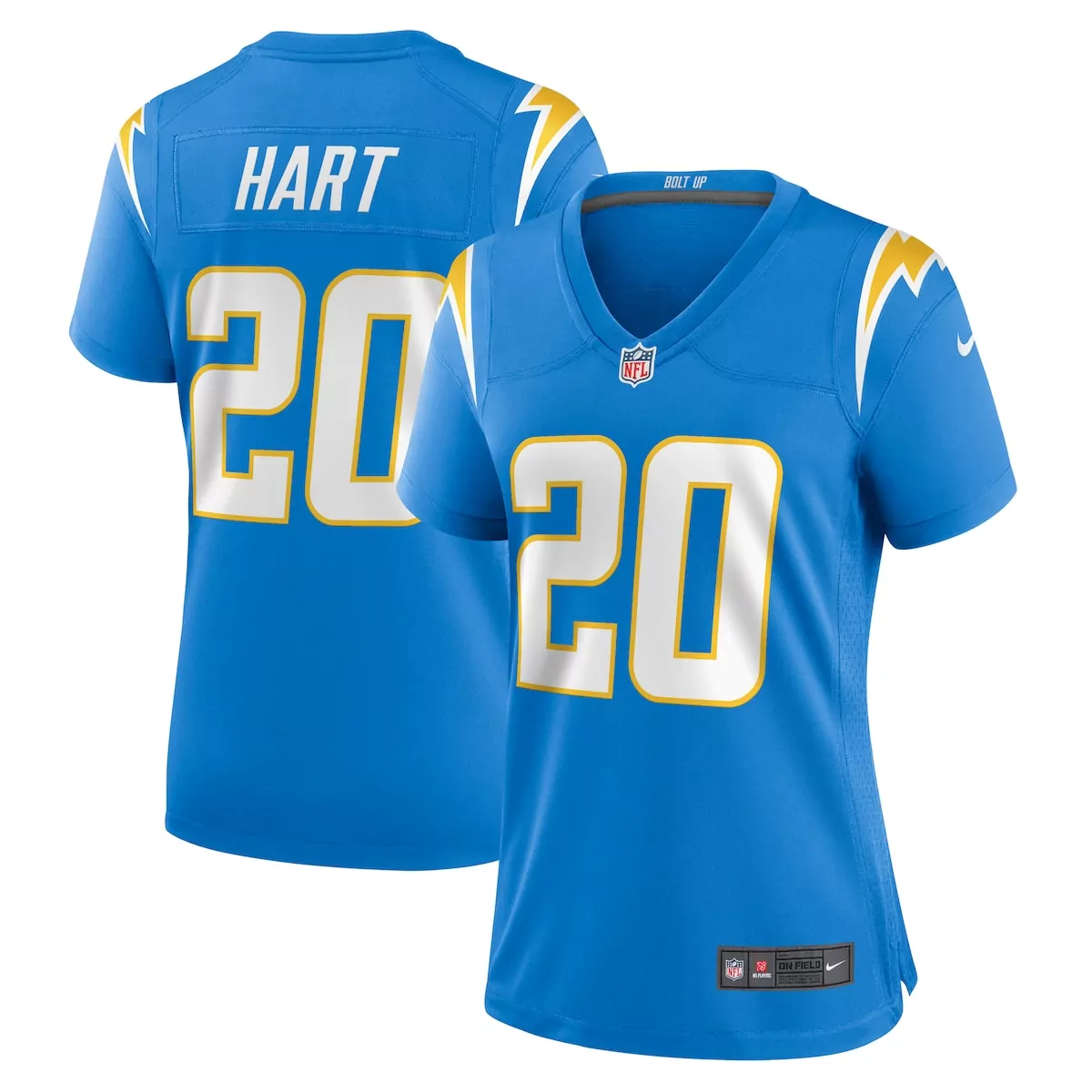 los angeles chargers bud dupree powder blue team game jersey wro