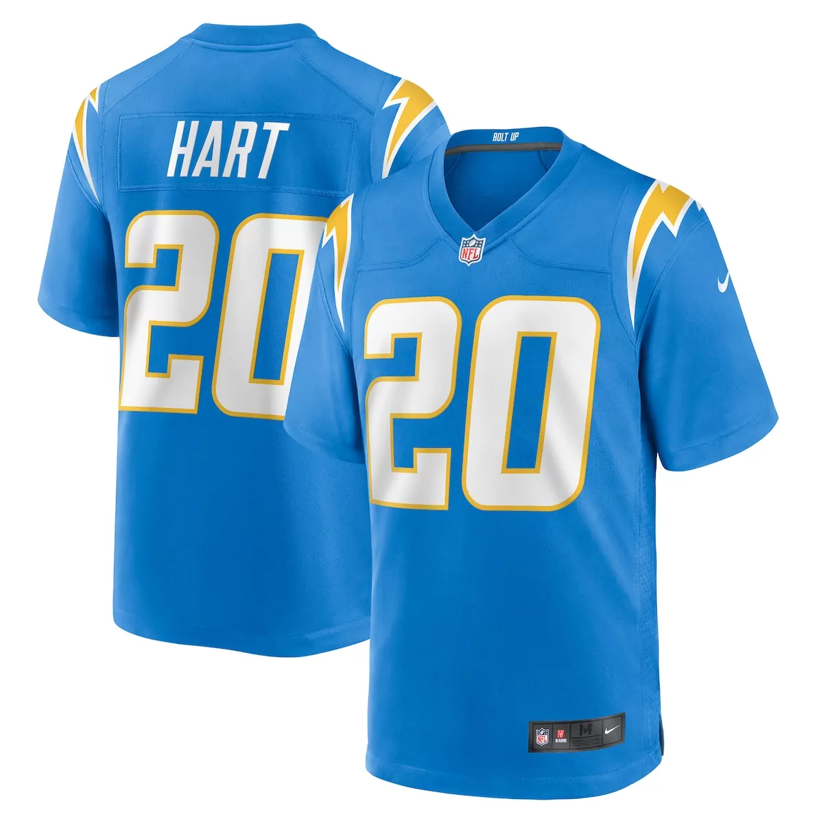 los angeles chargers bud dupree powder blue team game jersey wro