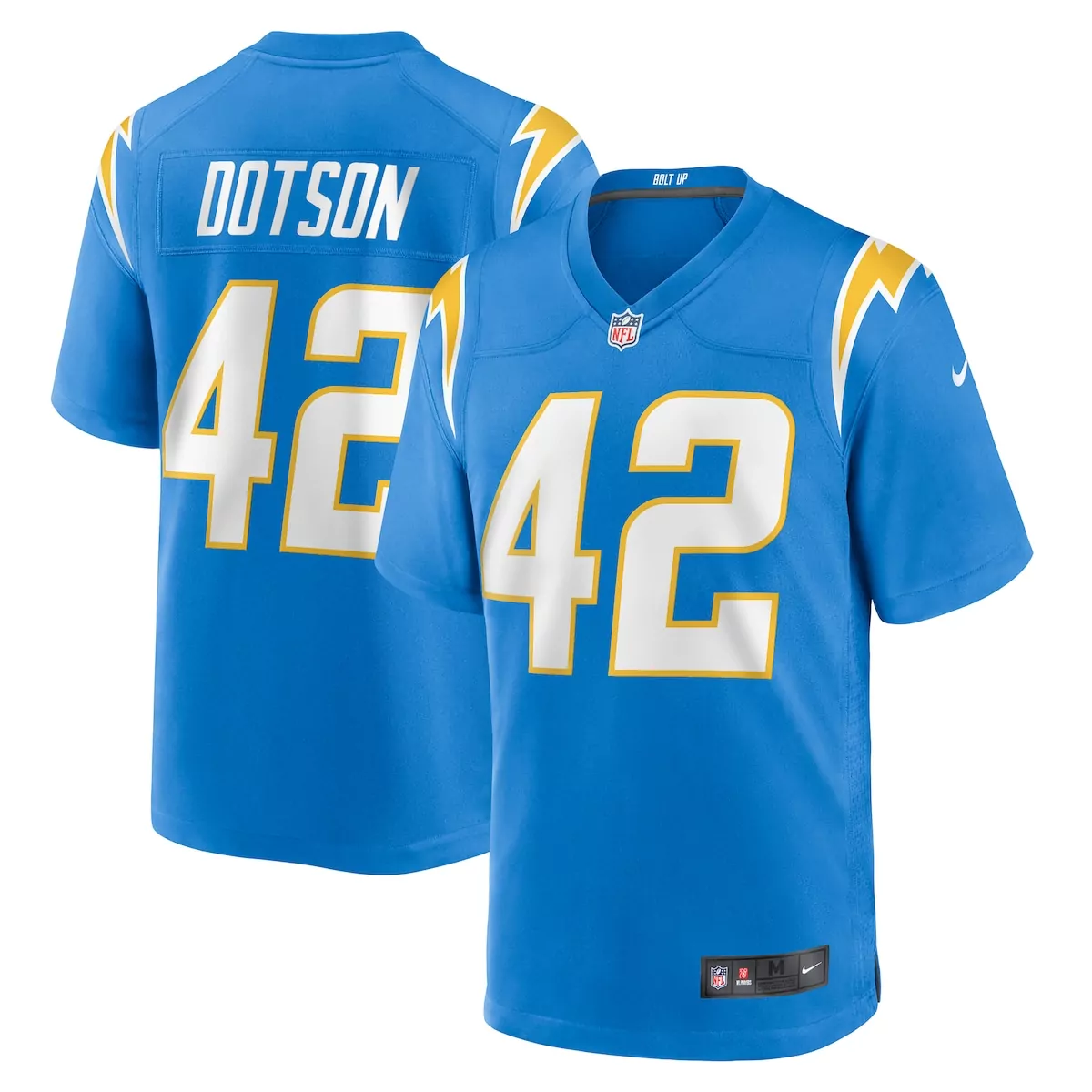 los angeles chargers derwin james jr white vapor f u s e limited jersey