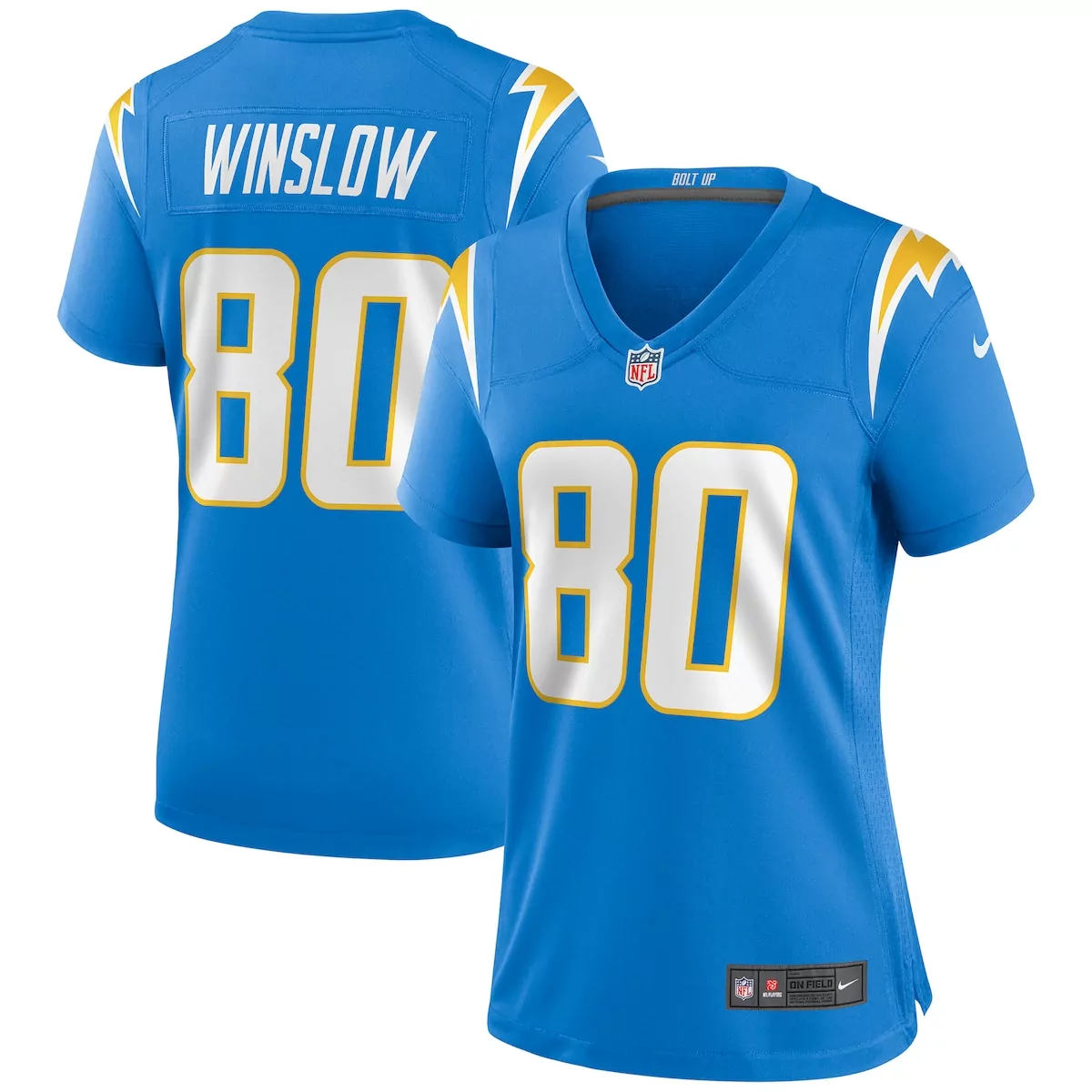 los angeles chargers keenan allen powder blue game jersey