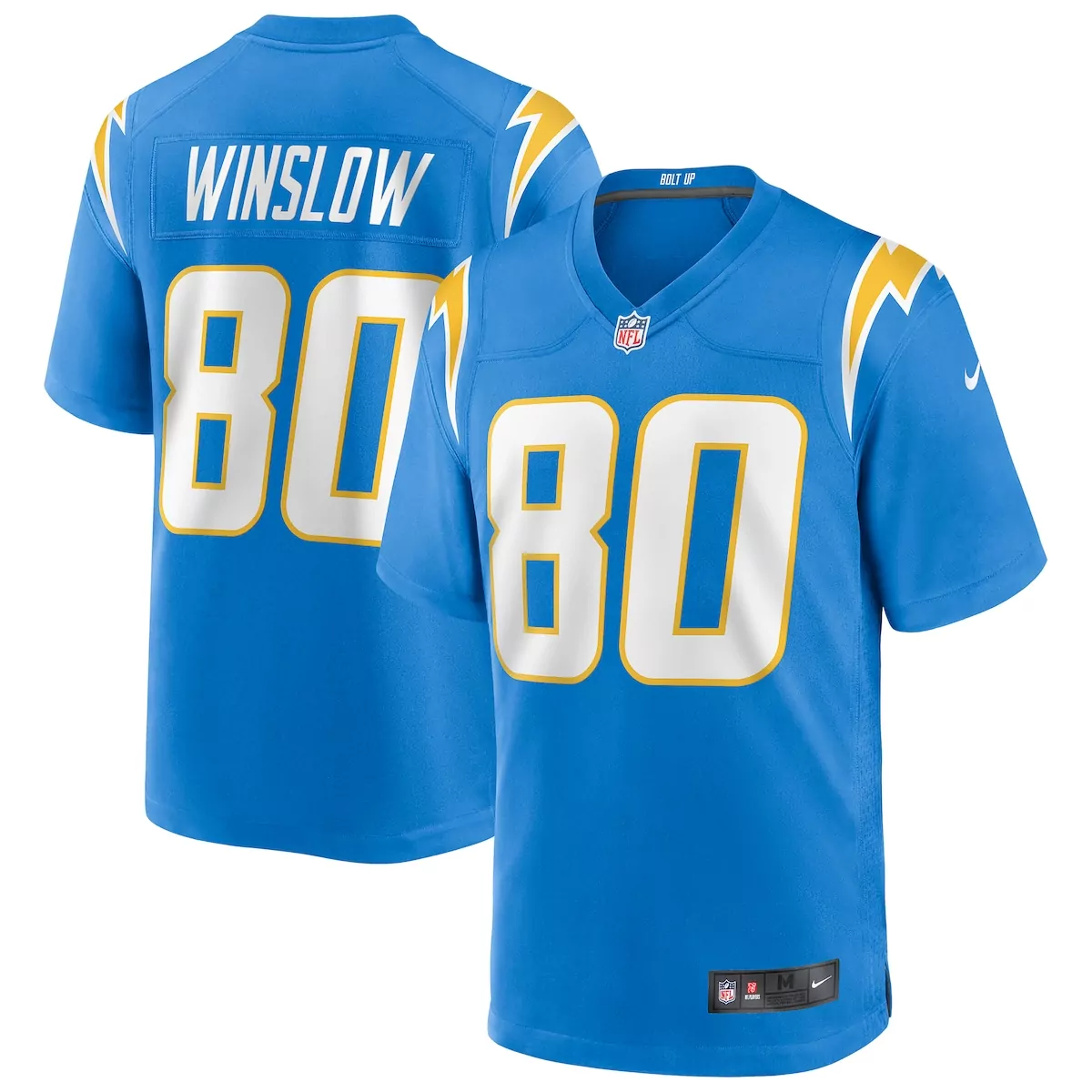 los angeles chargers keenan allen powder blue game jersey
