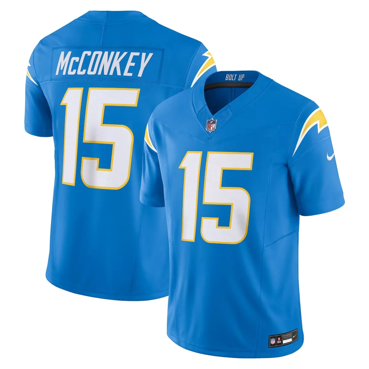 los angeles chargers ladd mcconkey powder blue game jersey