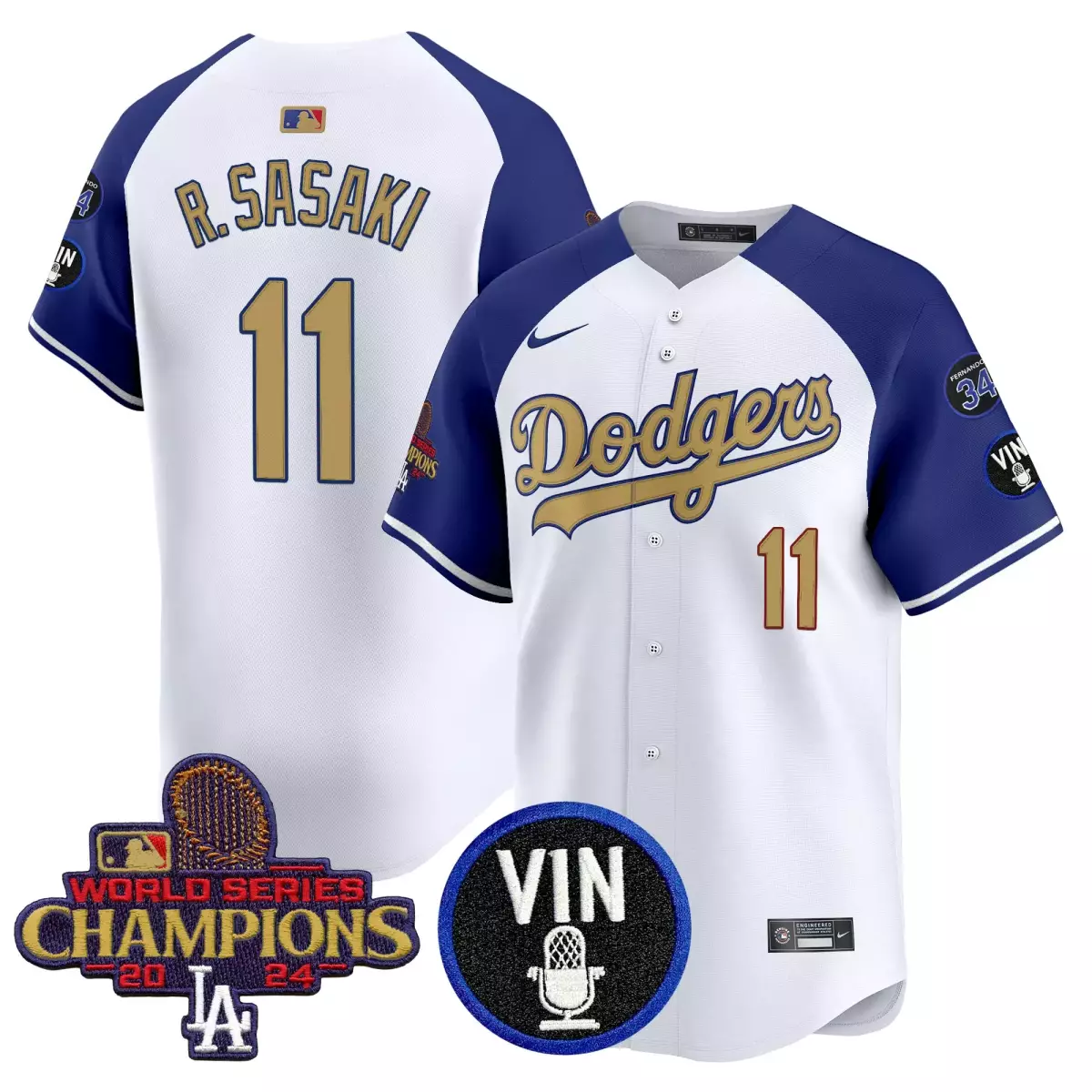 Yamamoto Dodgers Black Gold 2024 Limited Jersey | World Tour Seoul Series Patch | Premier Fan Gear for Women