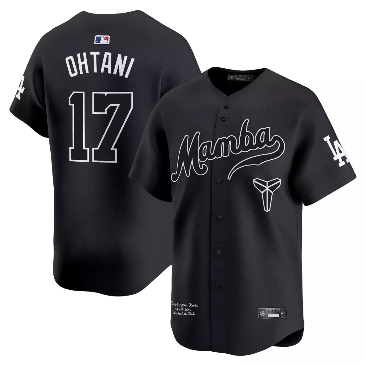 los angeles dodgers 17 shohei ohtani black jersey 2024 los angeles city style vapor premier limited v2 all stitched