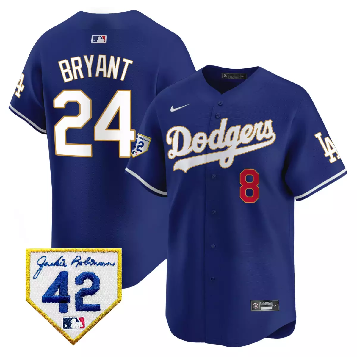 los angeles dodgers 24 kobe bryant cream jersey 2024 los angeles city style vapor premier limited all stitched