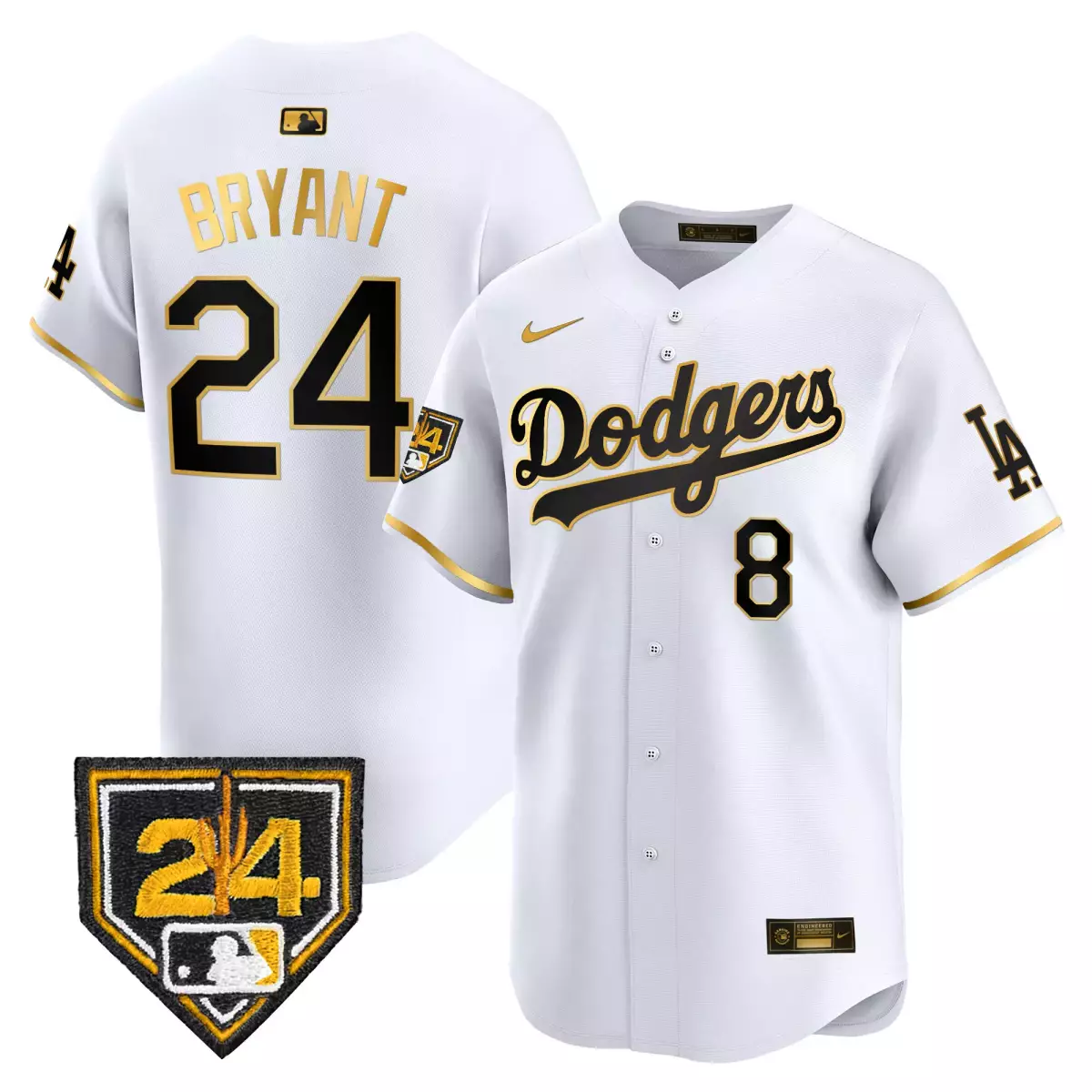 los angeles dodgers 24 kobe bryant navy jersey jackie robinson breaking barriers patch vapor premier limited all stitche