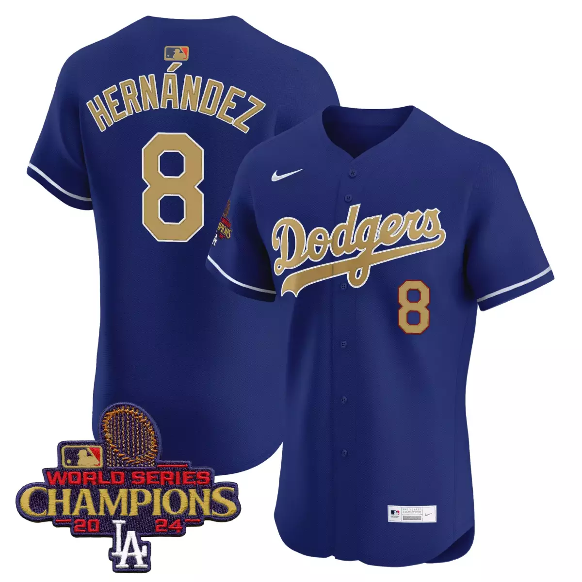 los angeles dodgers 8 hernandez navy jersey 2024 los angeles city style vapor premier limited v2 all stitched
