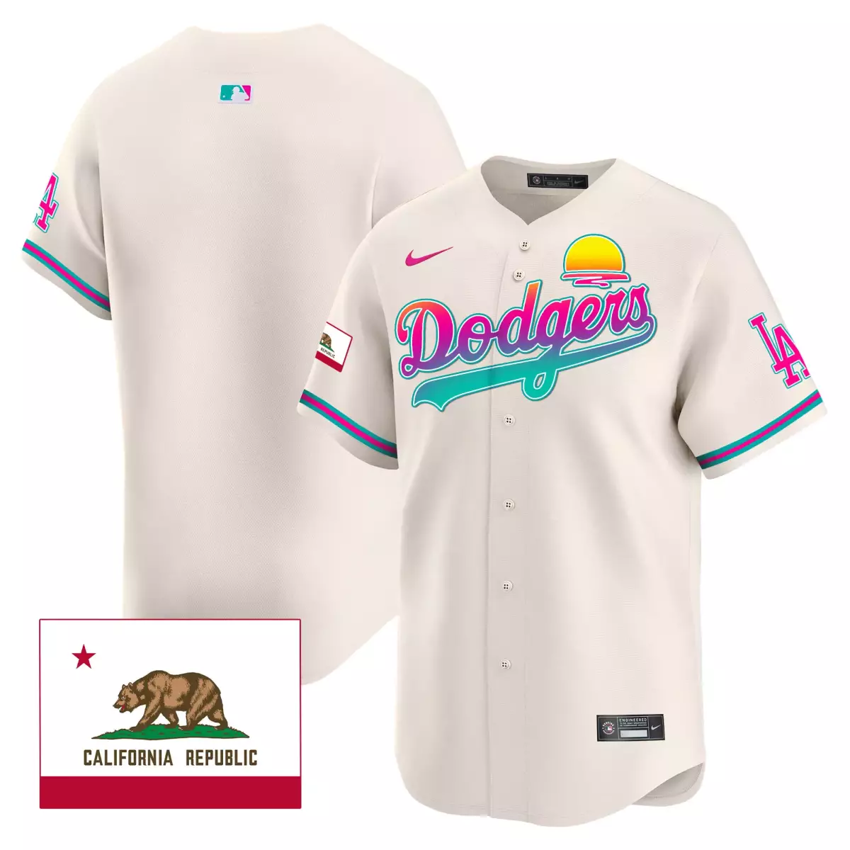 los angeles dodgers cream 2025 world series city connect limited jersey