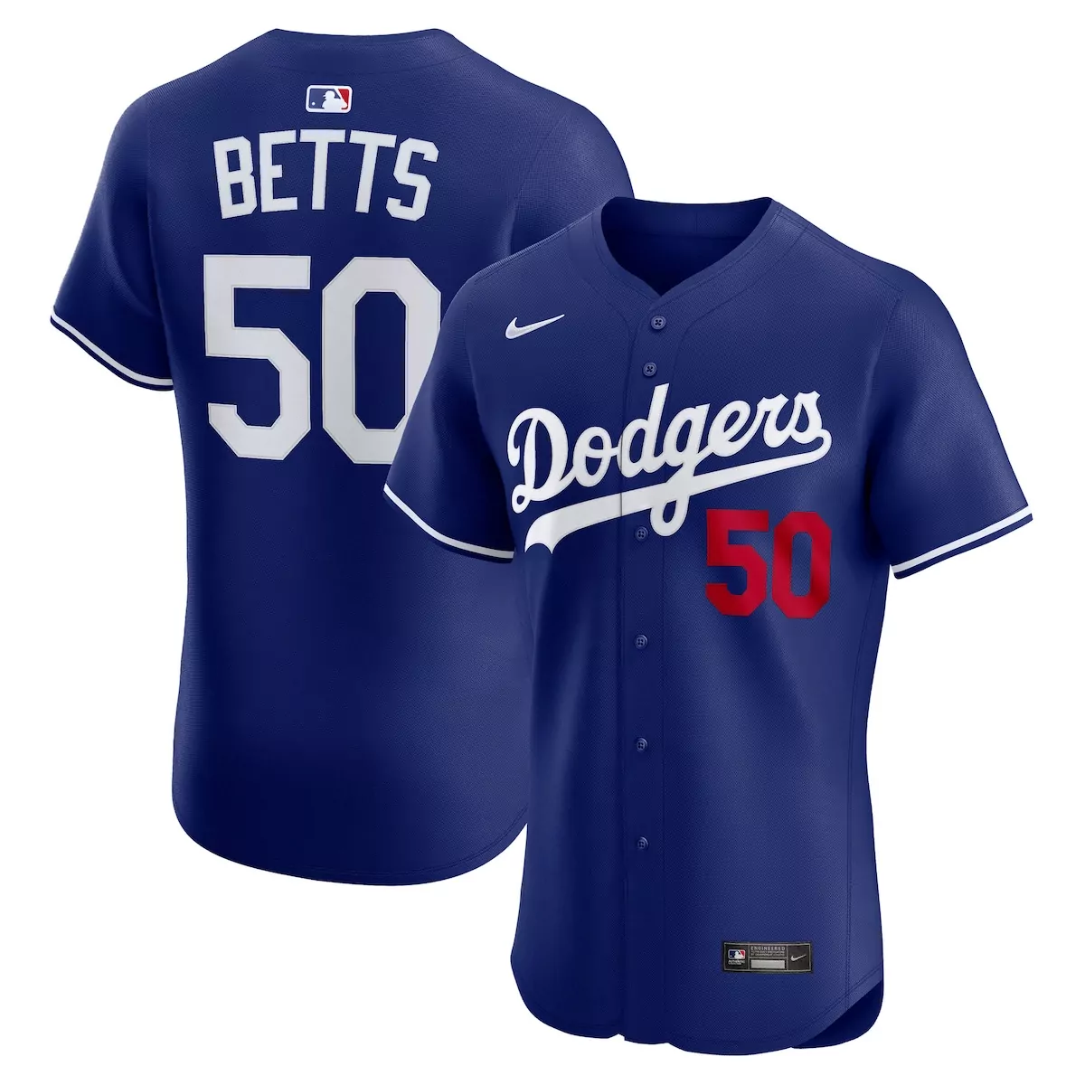 los angeles dodgers mookie betts royal alternate 2 elite player jersey