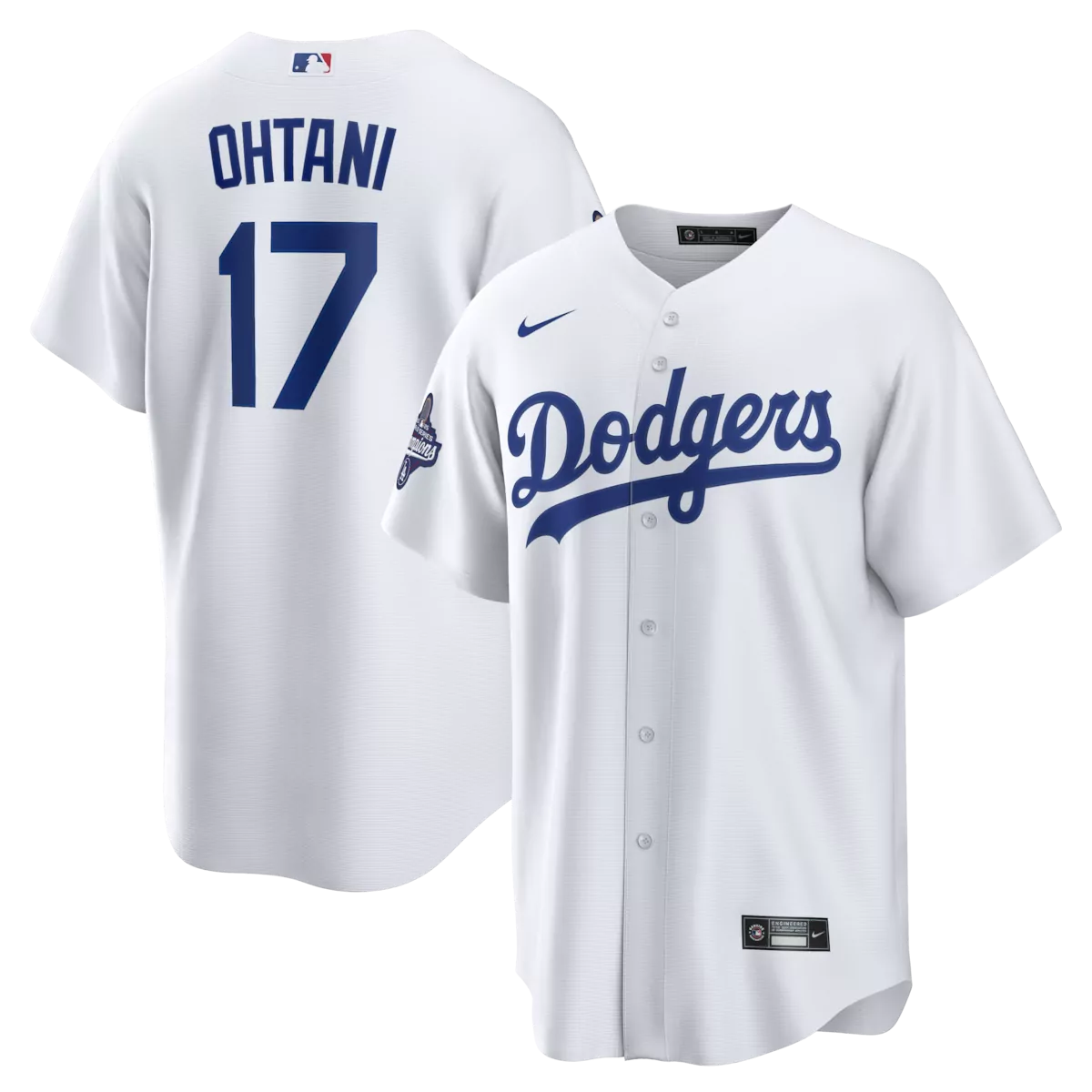 los angeles dodgers 17 shohei ohtani white jersey mexico california patch vapor premier limited v4 all stitched fog