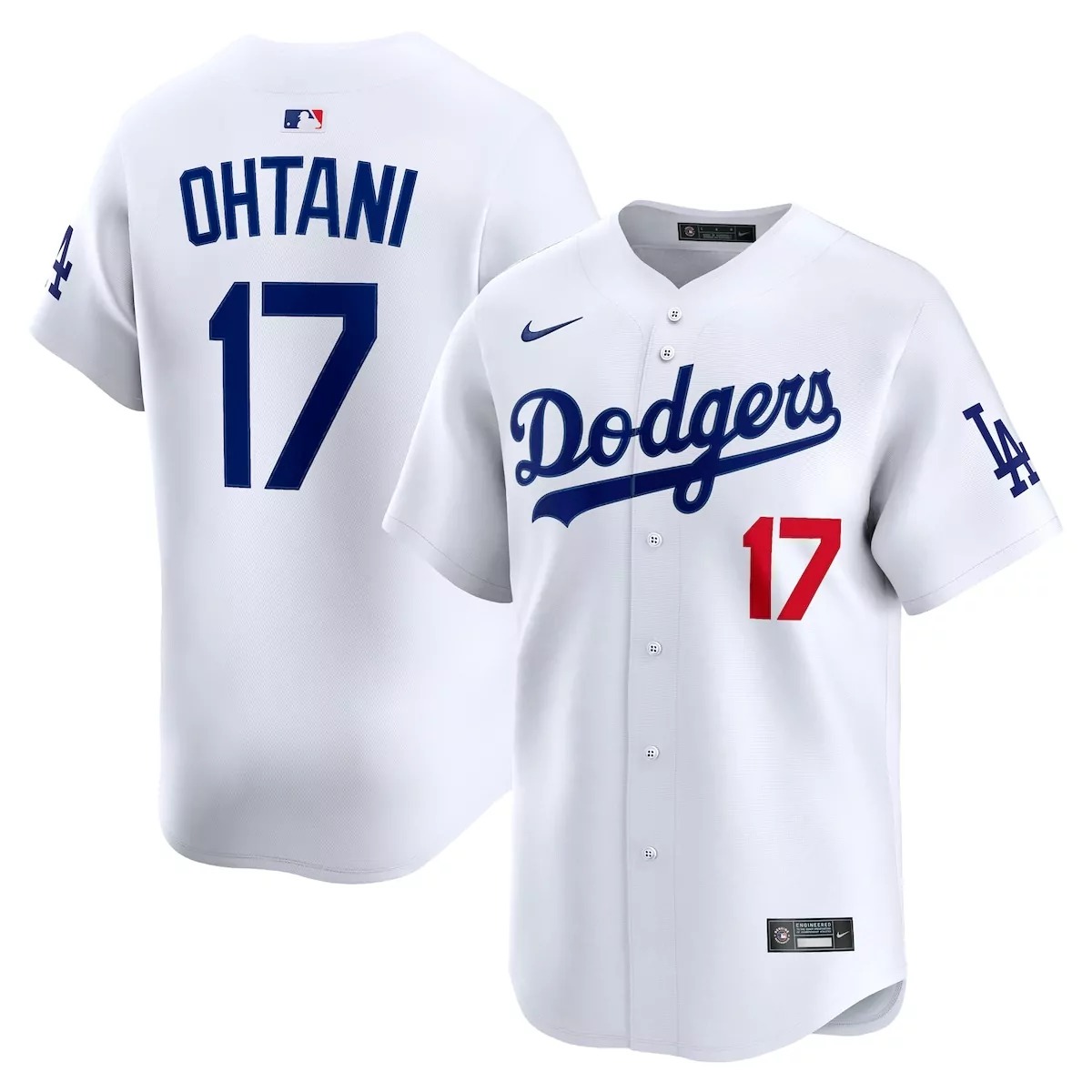 los angeles dodgers shohei ohtani white home limited player jersey 6nb