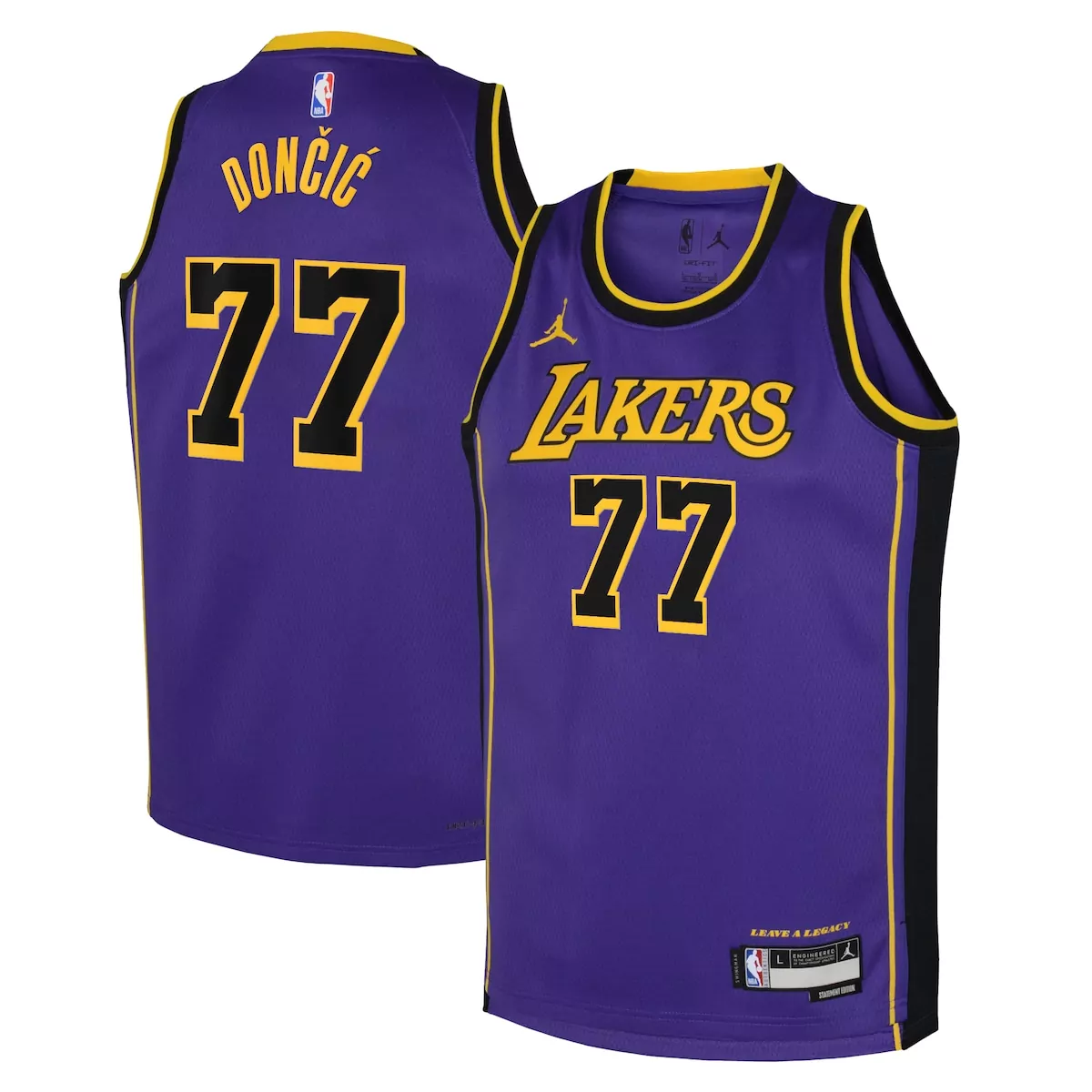 los angeles lakers jordan statement edition jersey purple lebron james unisex