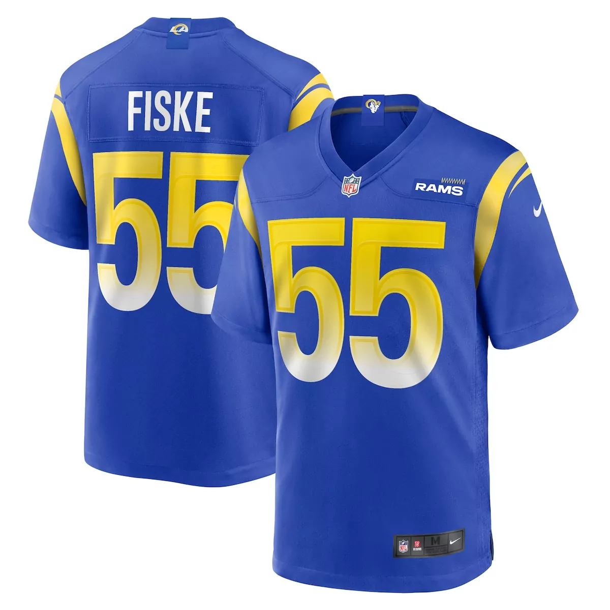 los angeles rams blake corum white game jersey
